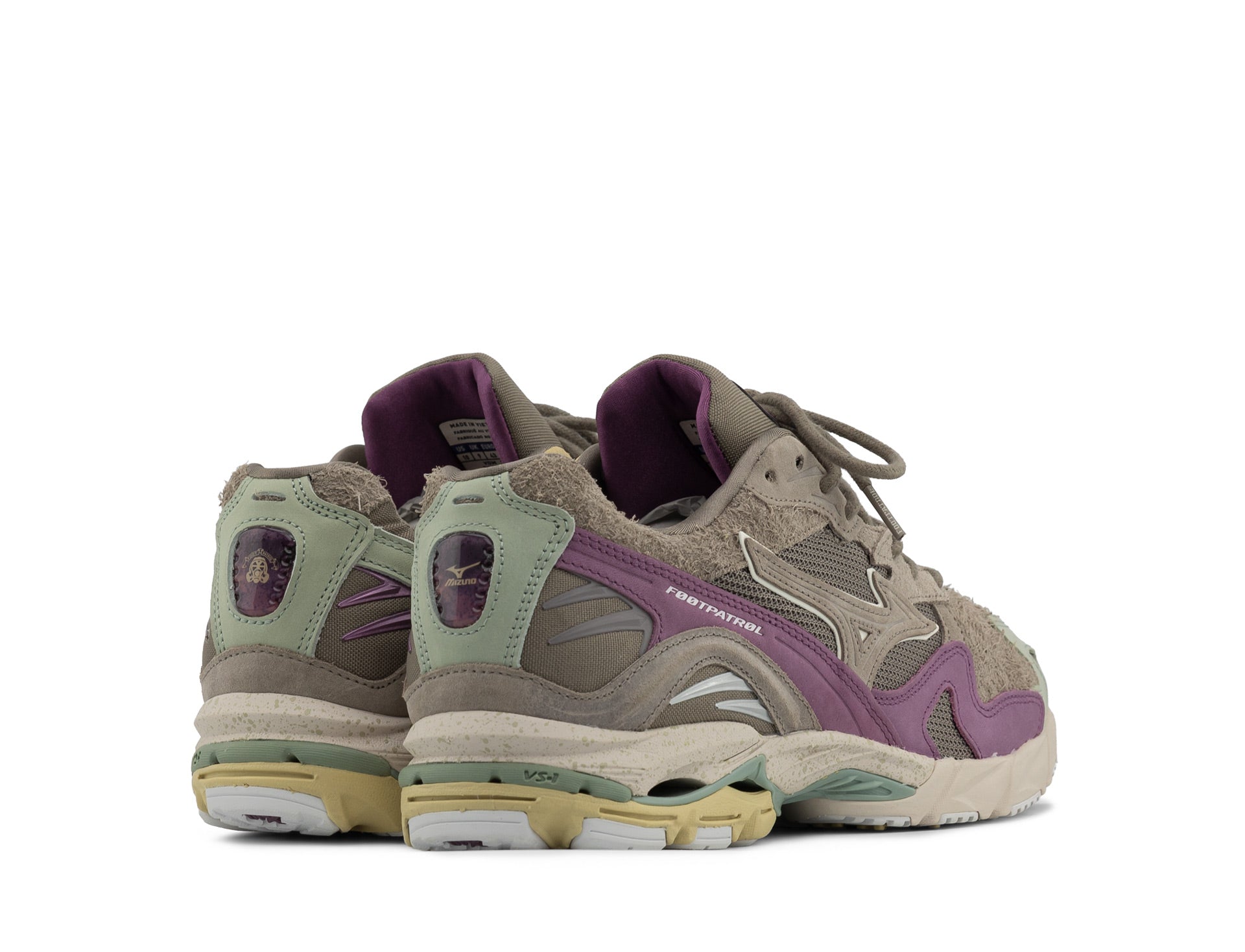 Mizuno X Footpatrol Wave Rider 10 rust