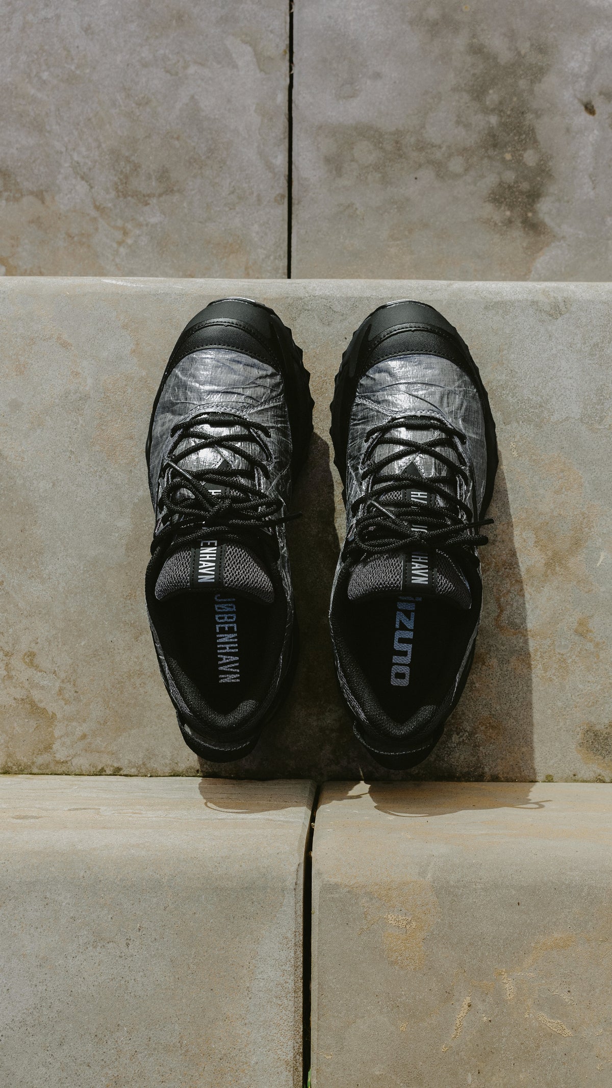 Mizuno Wave Mujin TL Han Kjøbenhavn black black sand iron gate