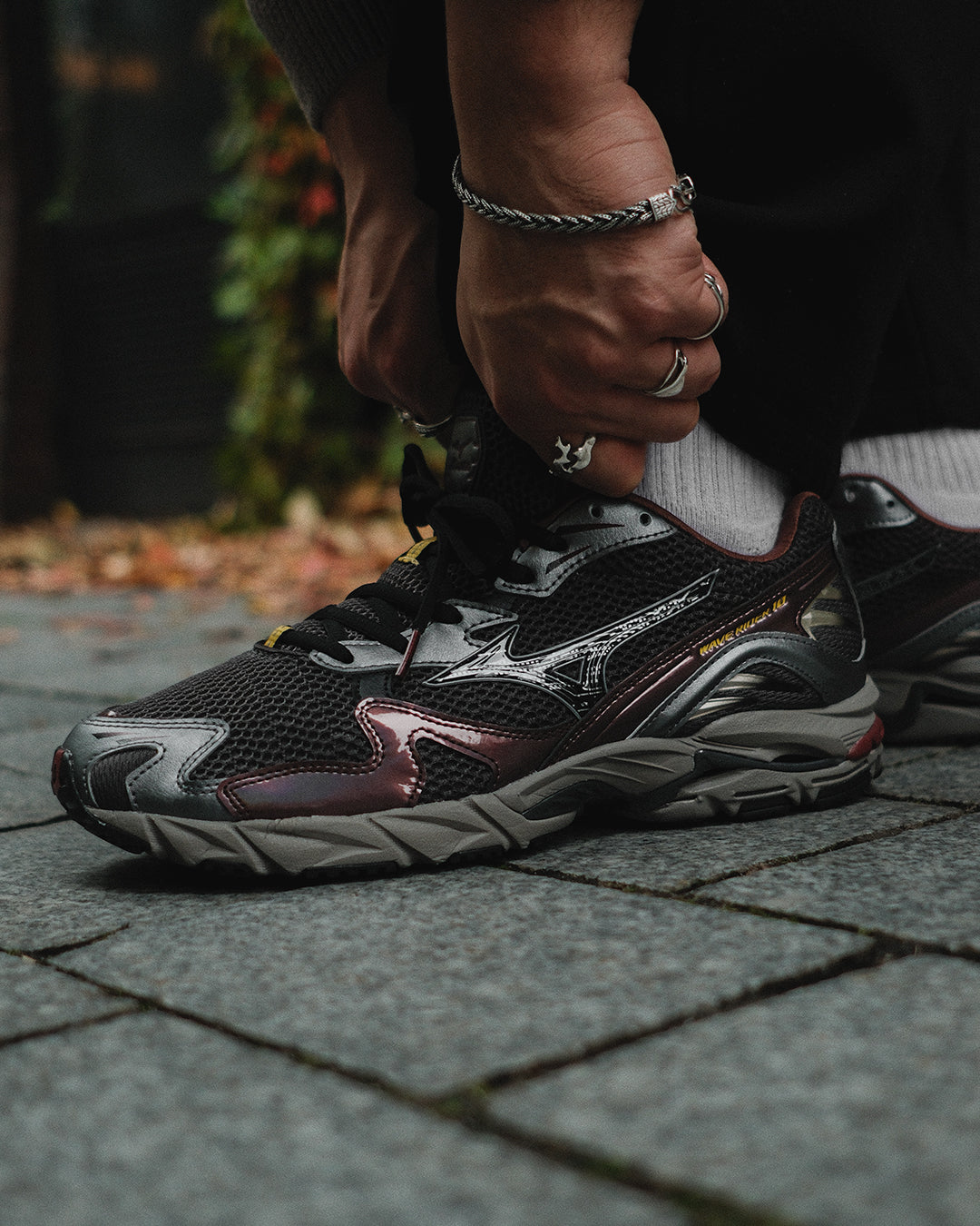 Mizuno Wave Rider 10 Sport odyssey gray salute metallic gray
