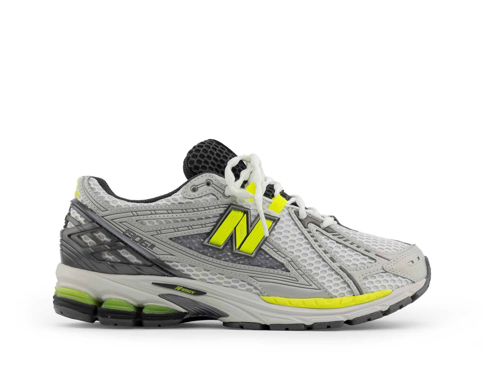 New Balance 1906R light silver metallic alkaline green