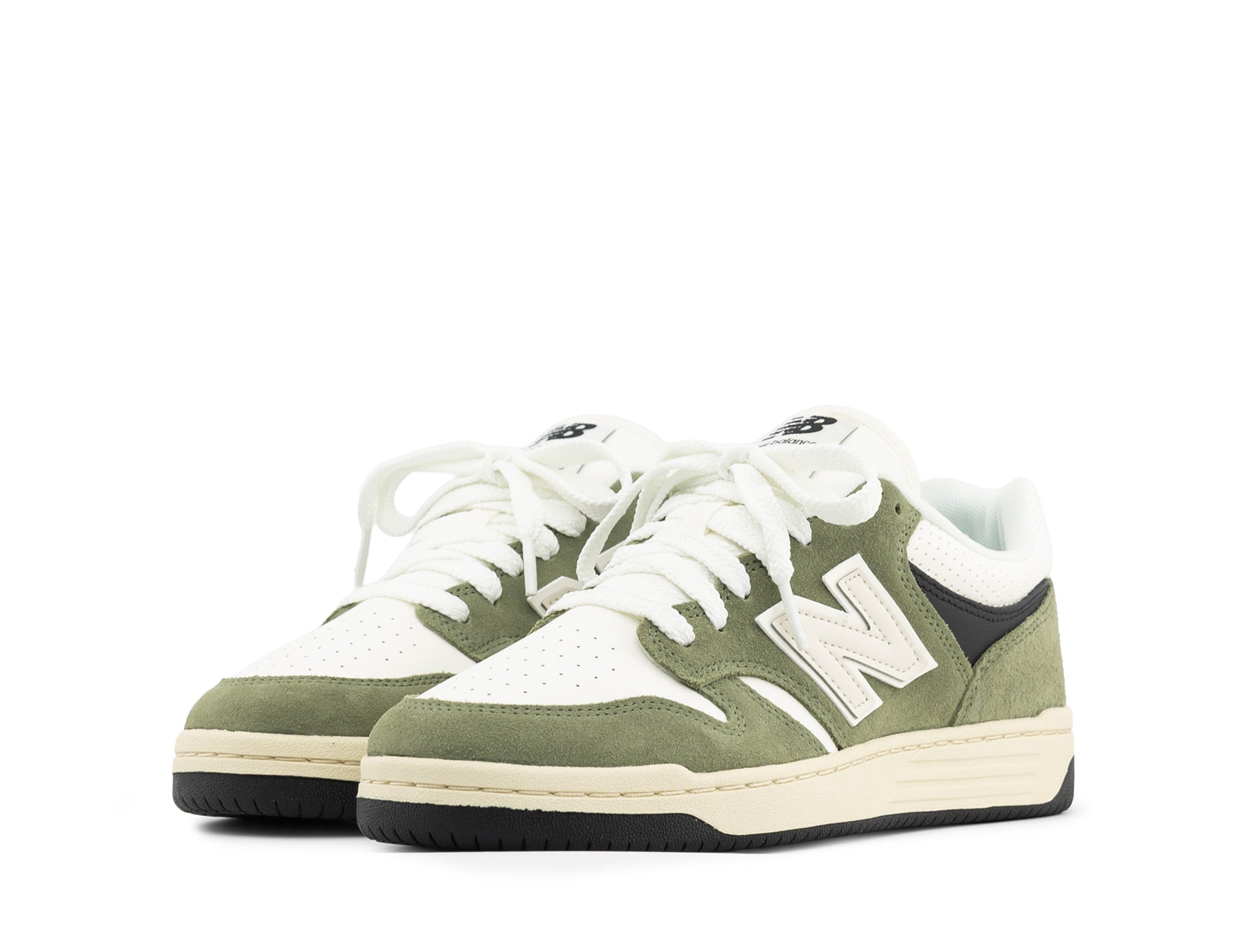 New Balance 480 dark olivine sea salt