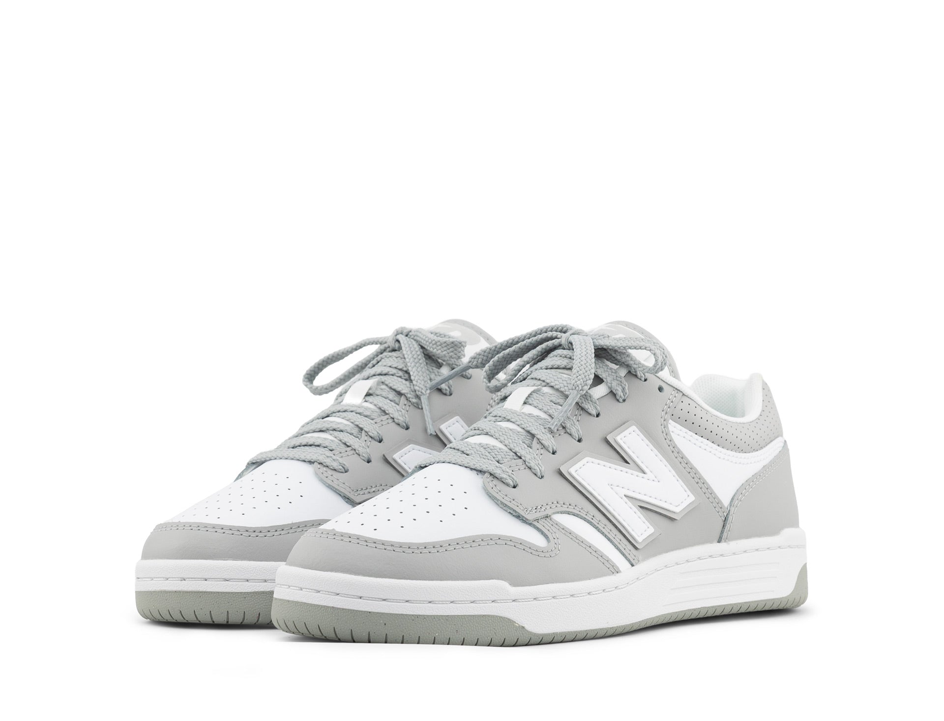 New Balance 480 grey white