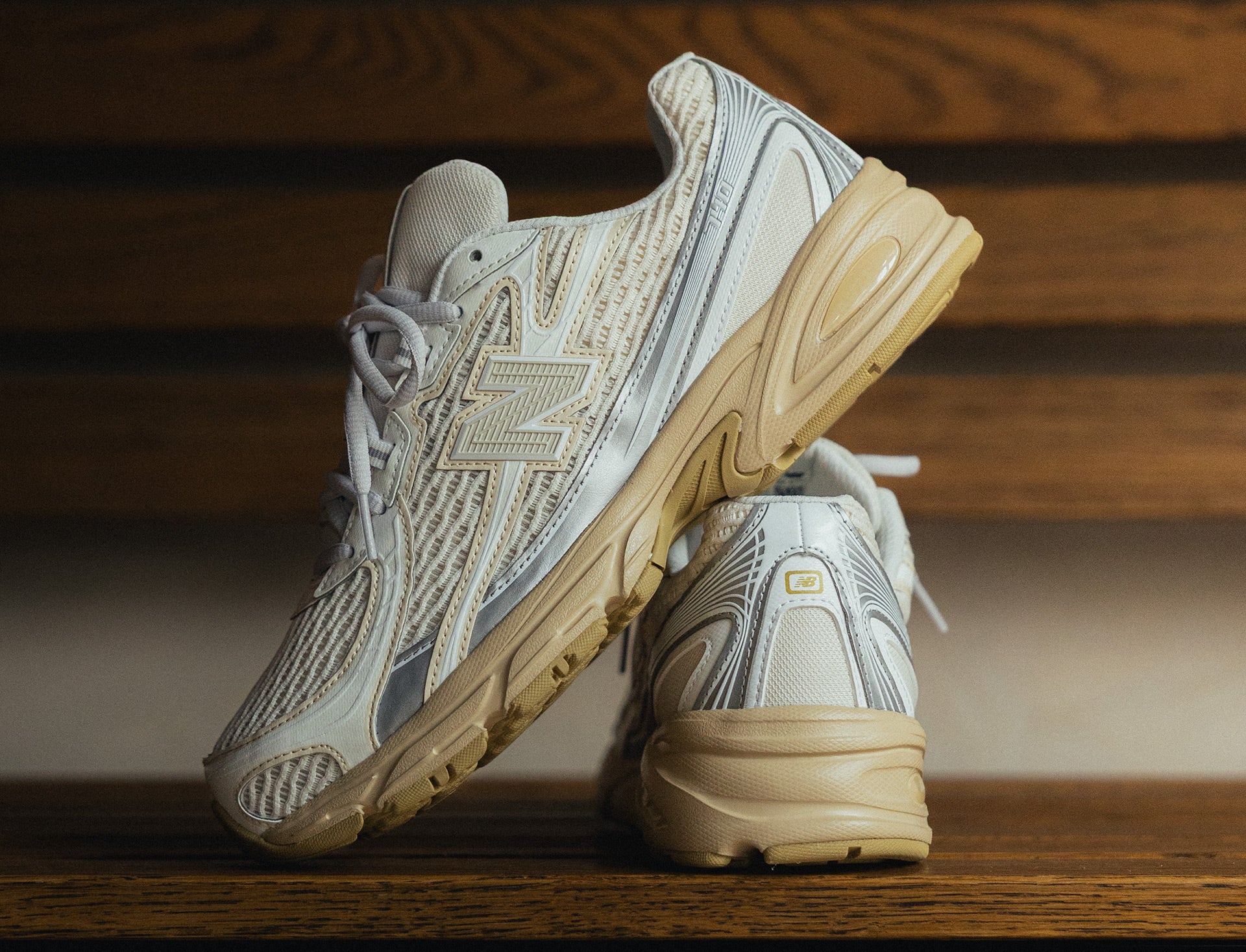 New Balance 740 linen toasted sesame