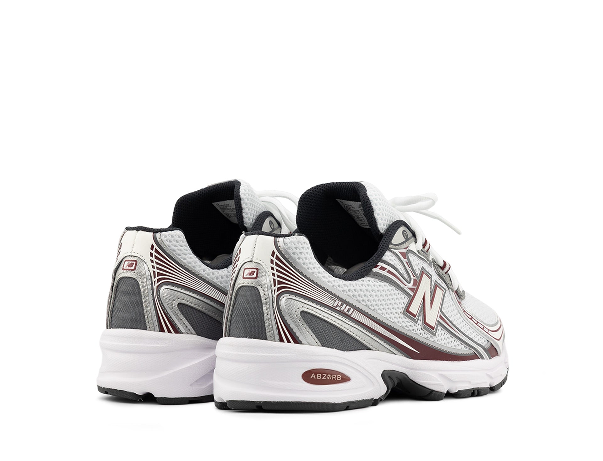 New Balance 740 mercury red white castlerock