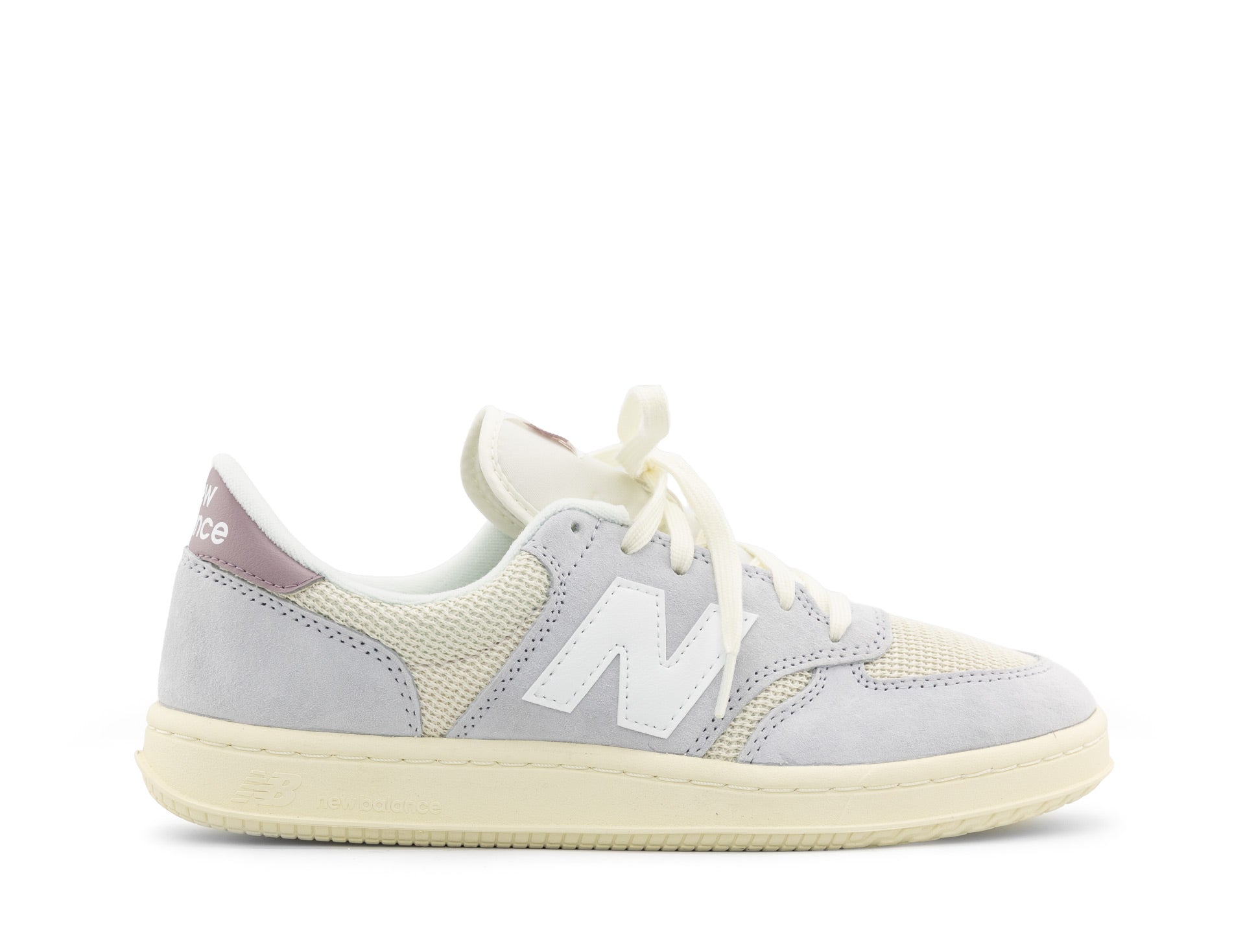 New Balance T500 pearl grey linen ice wine sea salt