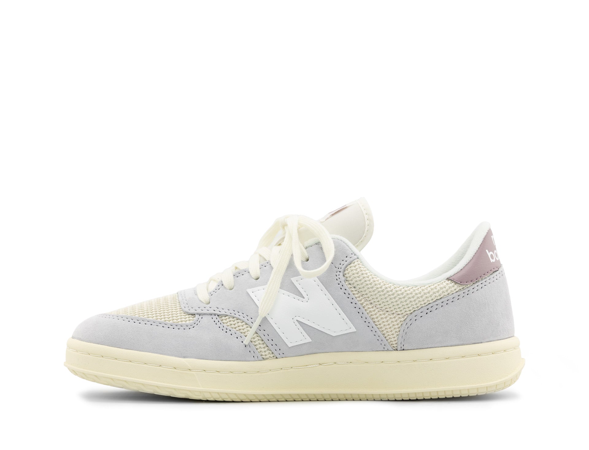 New Balance T500 pearl grey linen ice wine sea salt