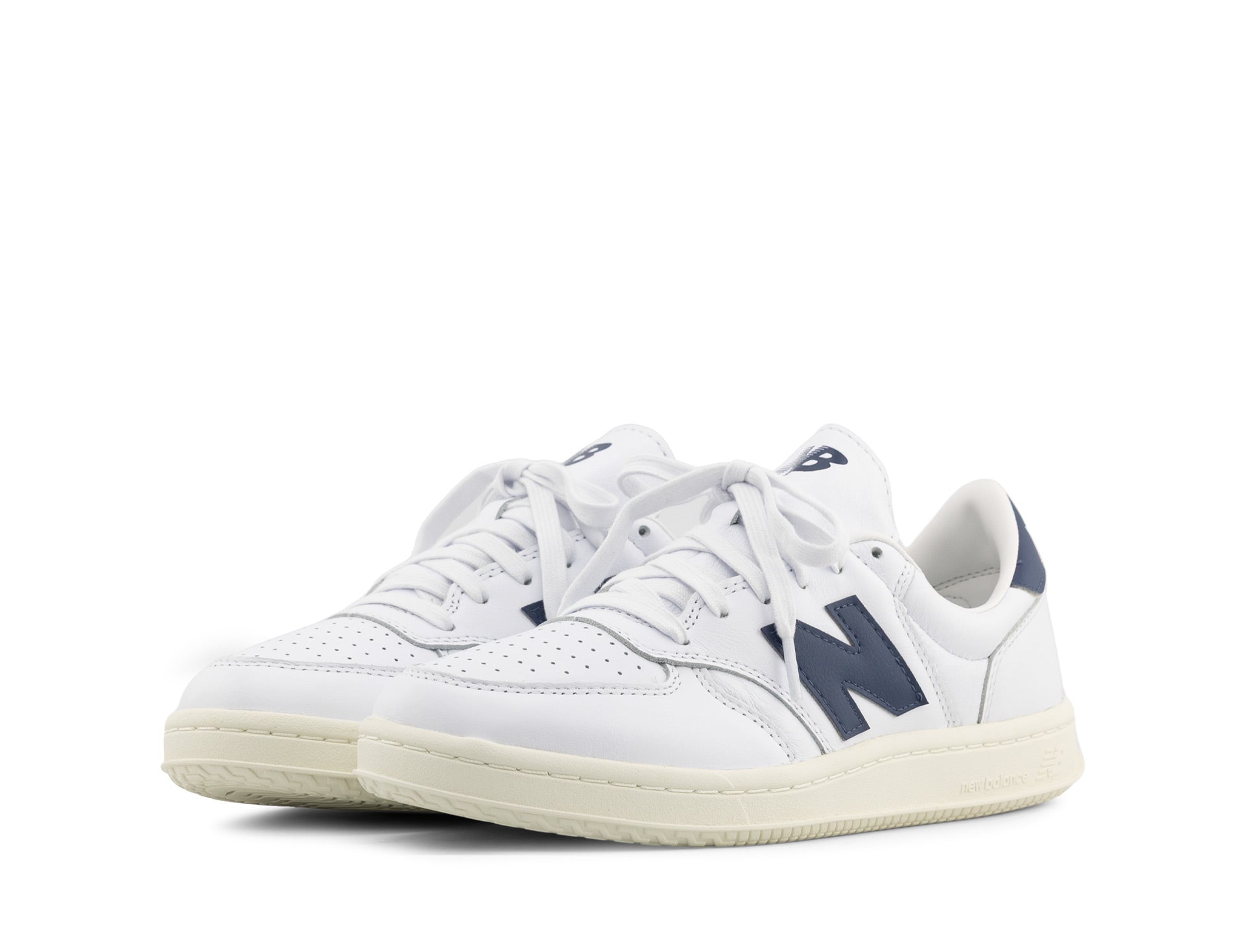 New Balance T500 white vintage indigo