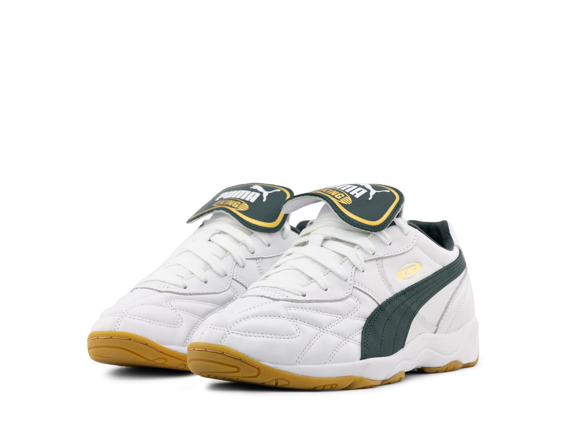 Puma King Indoor white green terrain