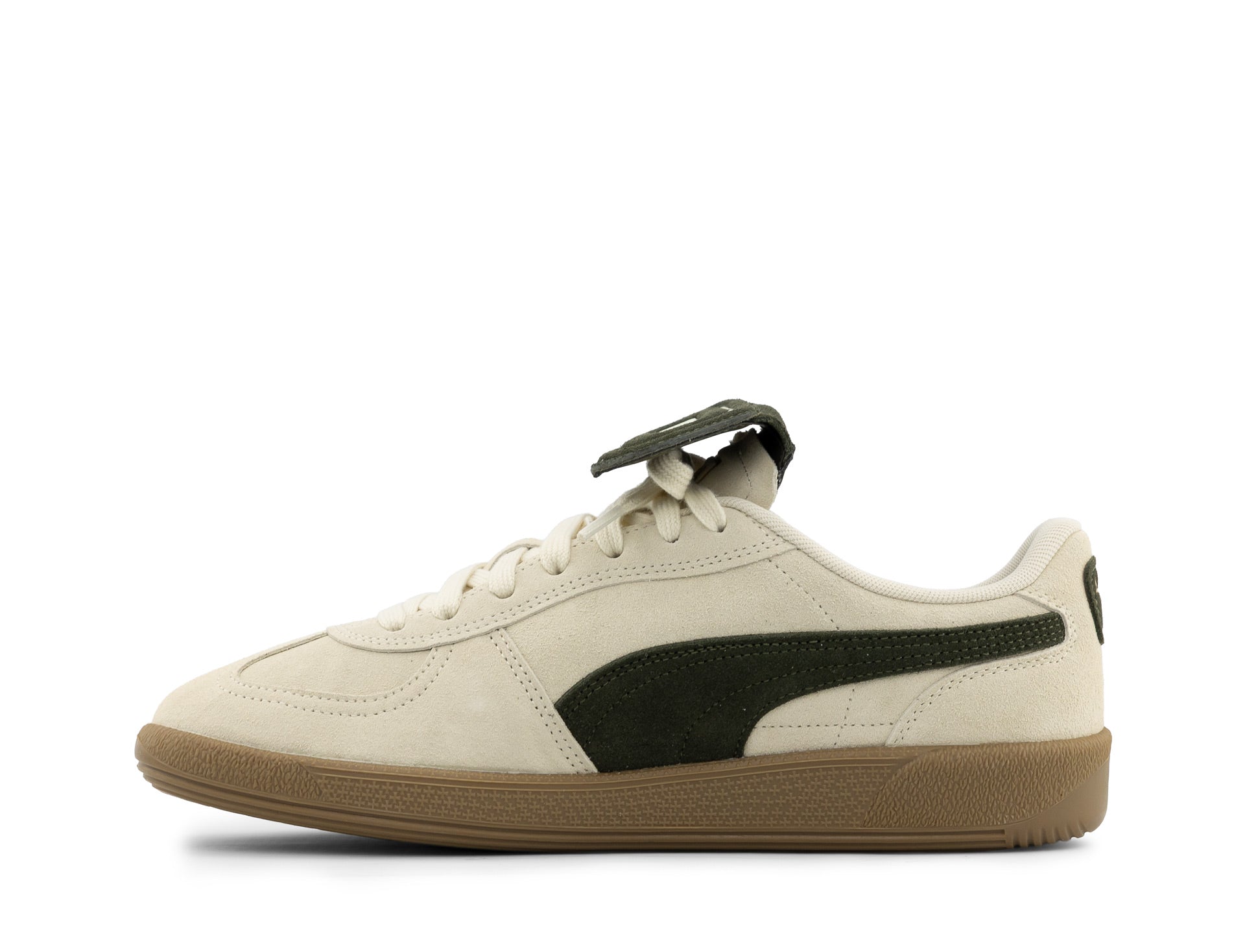 Puma Palermo Premium Suede alpine snow dark olive