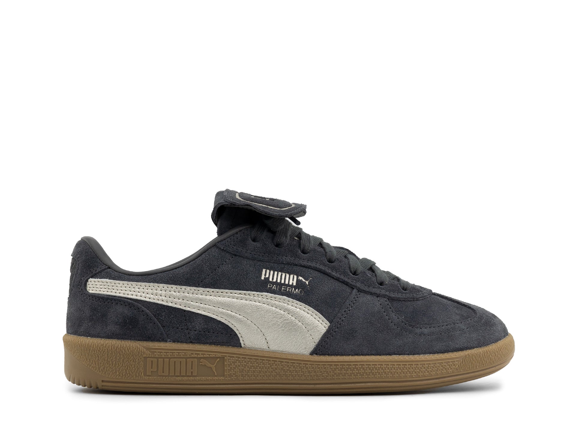 Puma Palermo Premium metallic dusky gray gum