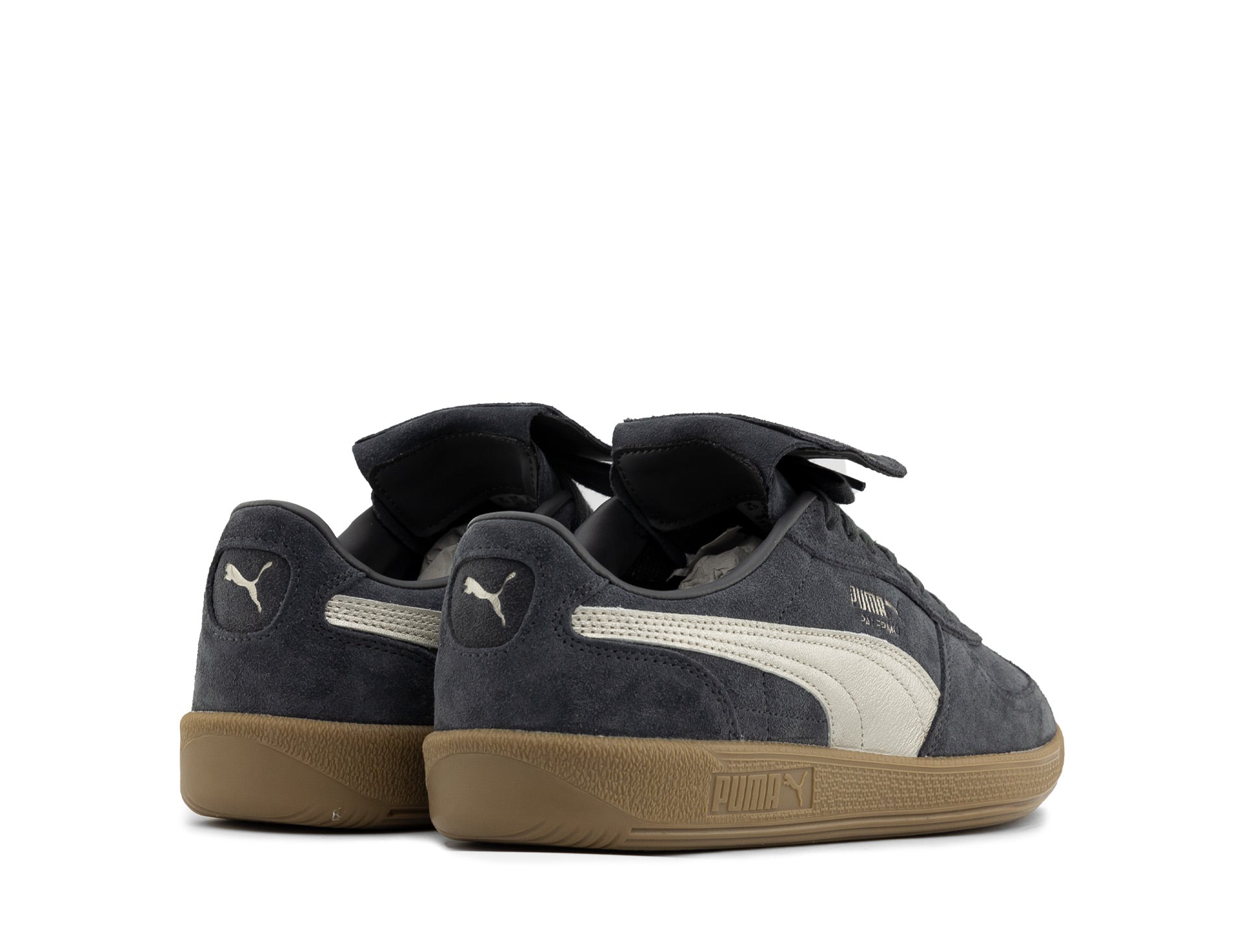 Puma Palermo Premium metallic dusky gray gum