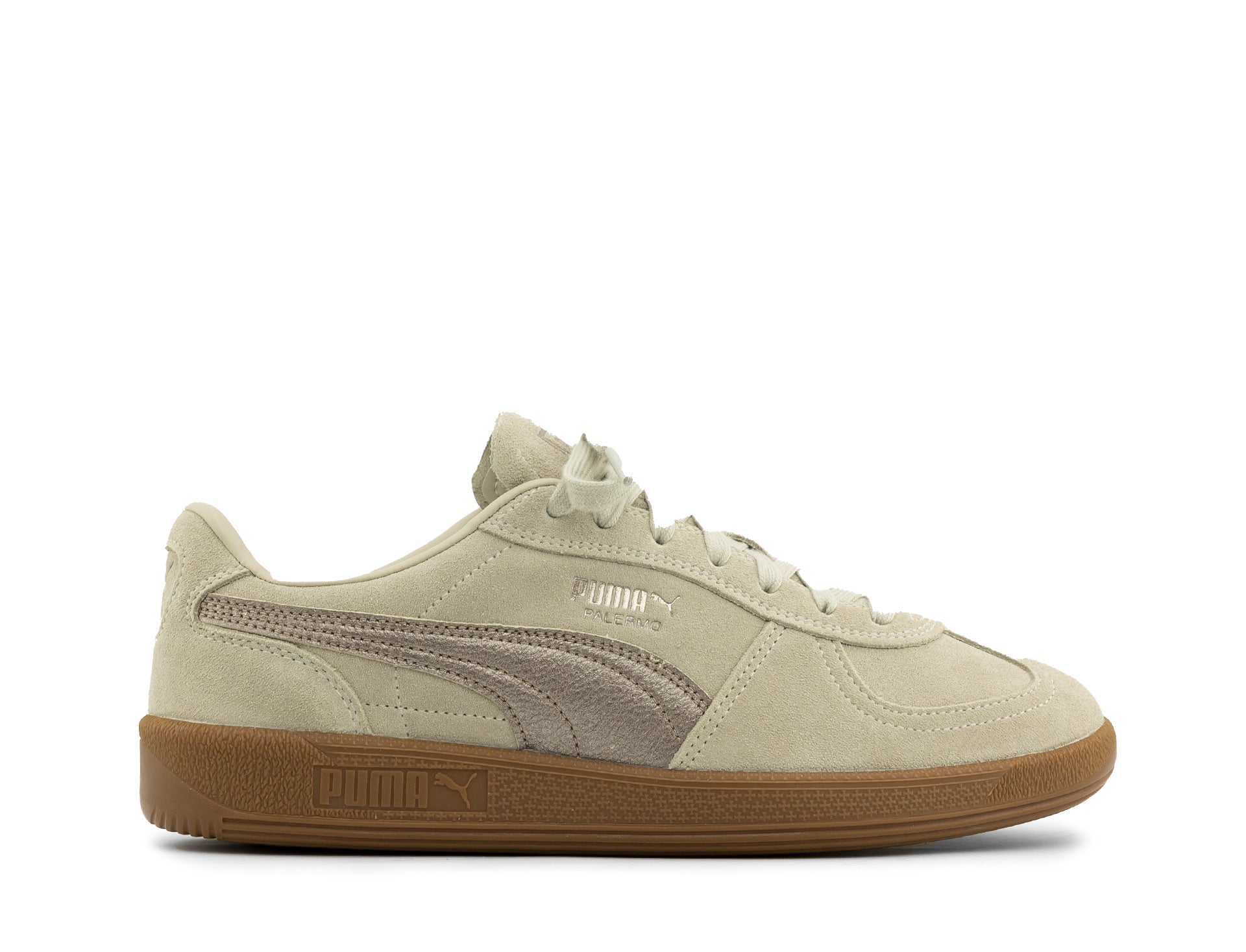 Puma Palermo Premium metallic desert dust gum