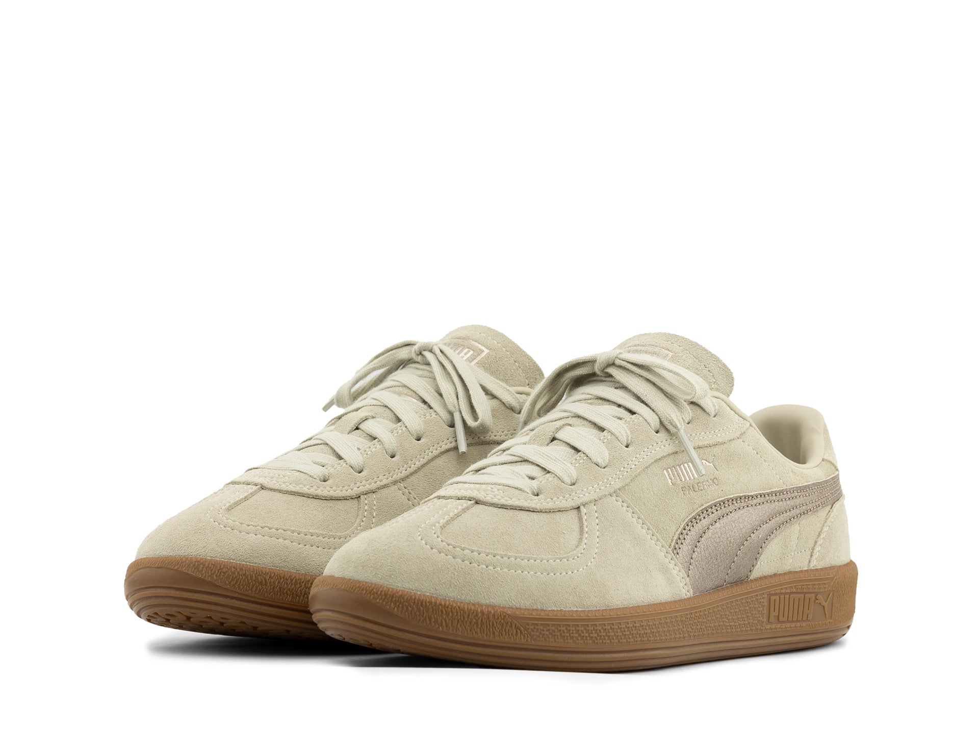 Puma Palermo Premium metallic desert dust gum