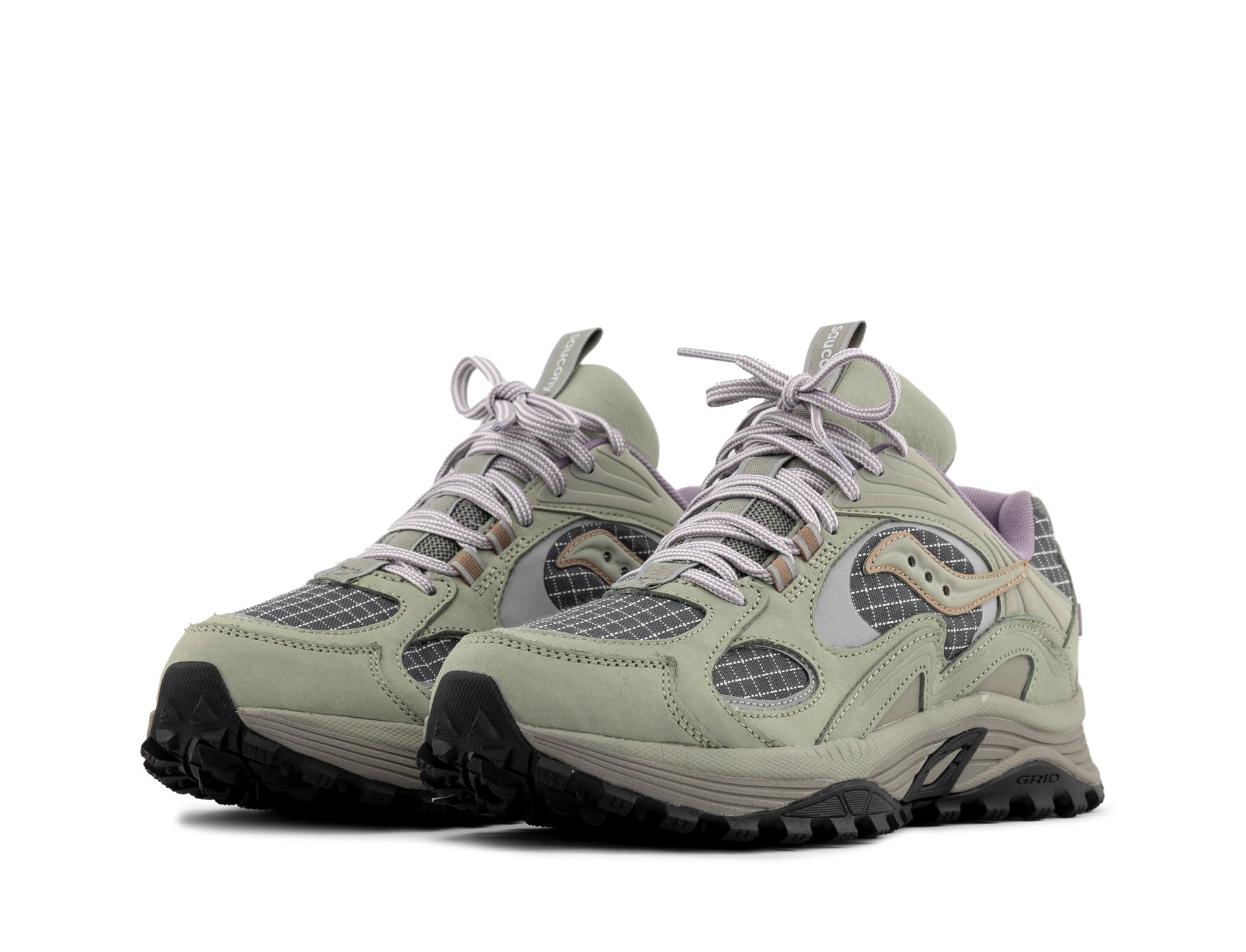 Saucony Grid Aura X grey agave