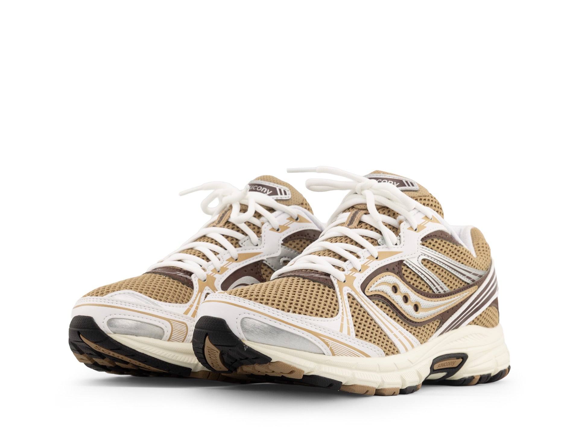 Saucony Grid Legacy saddle white