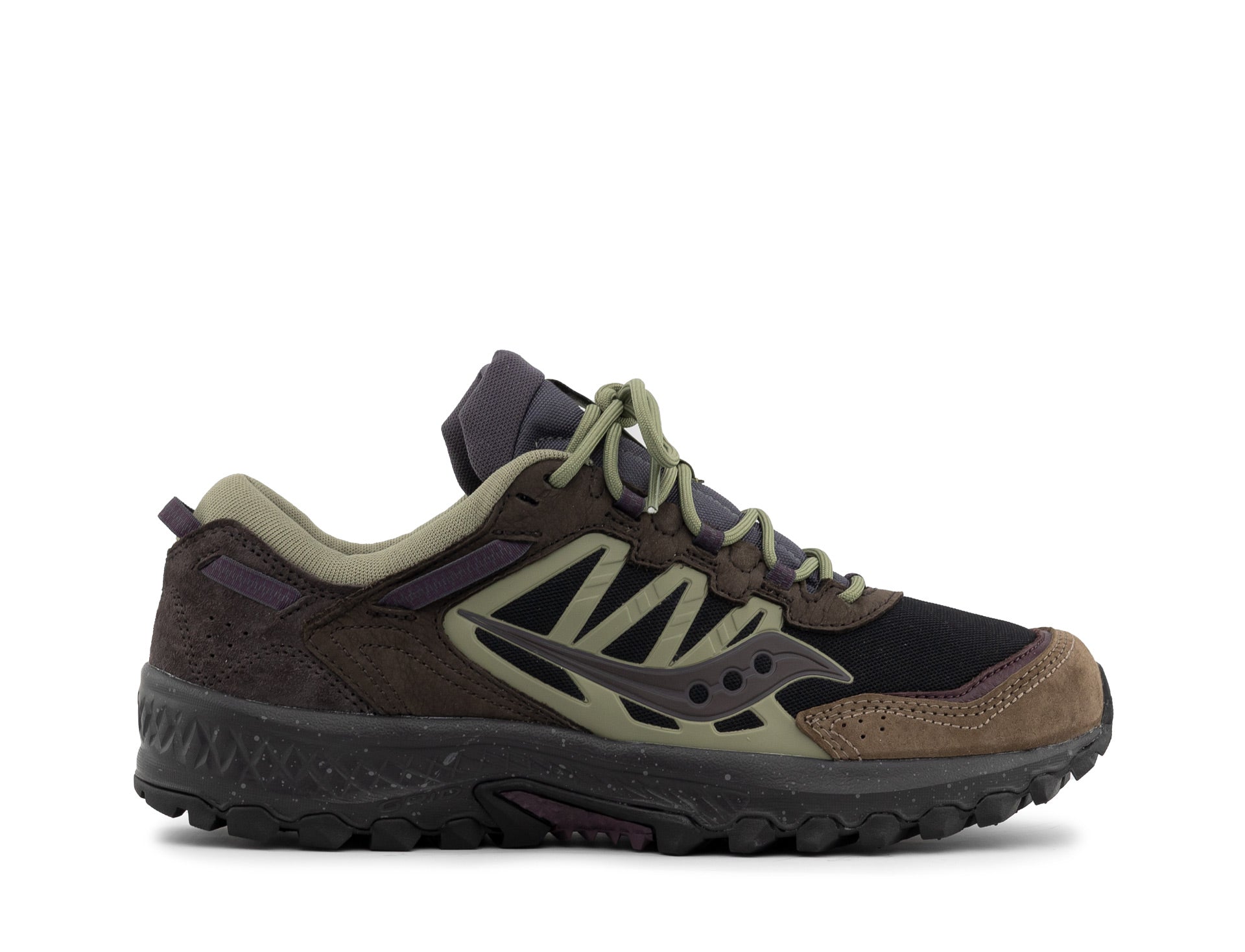 Saucony Grid Peak black wine