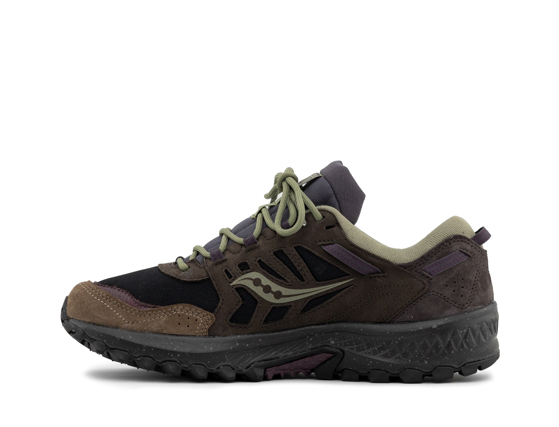 Saucony Grid Peak black wine