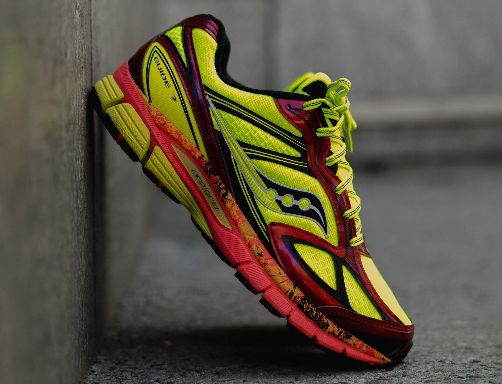 Saucony Progrid Guide 7 canary