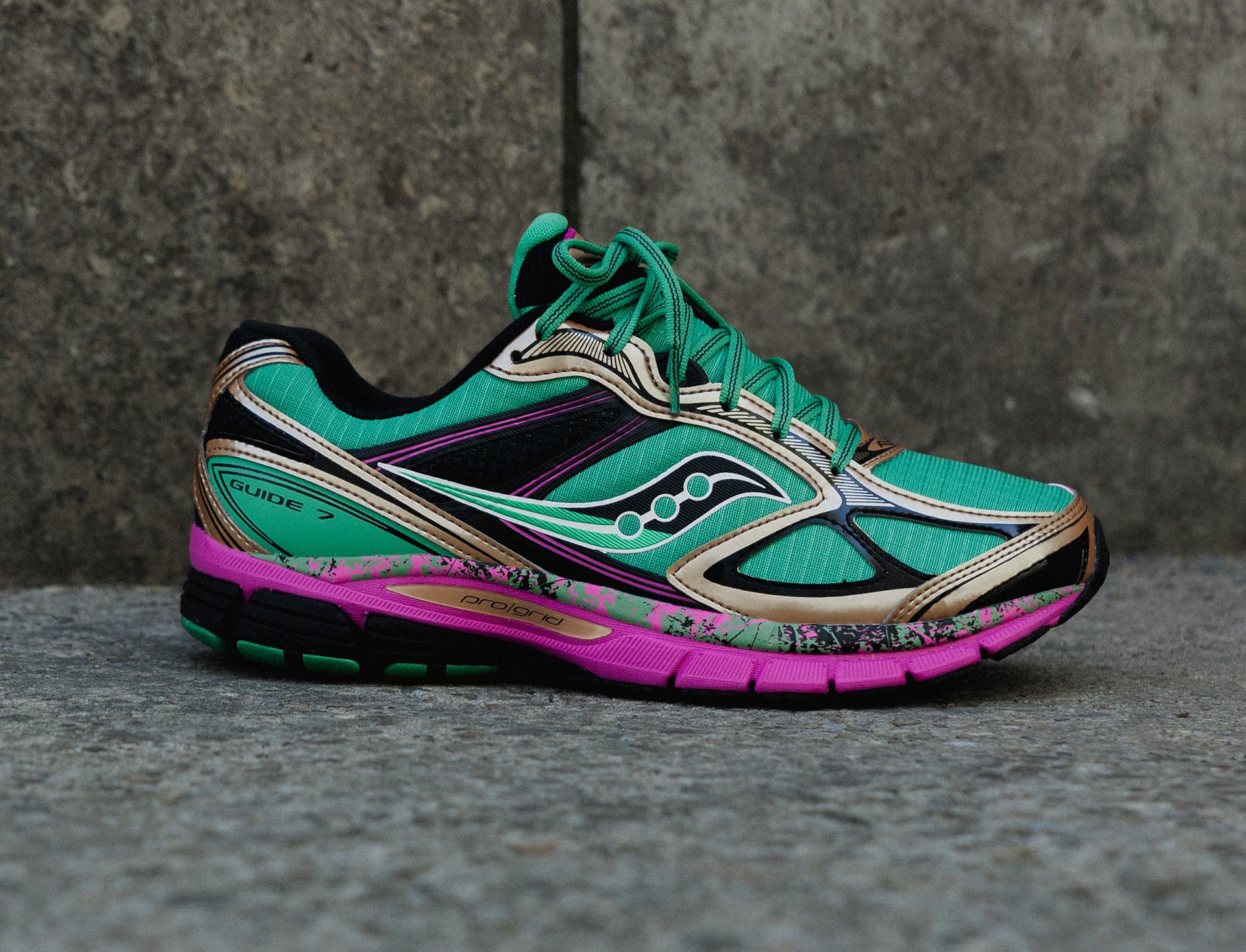 Saucony Progrid Guide 7 green bronze