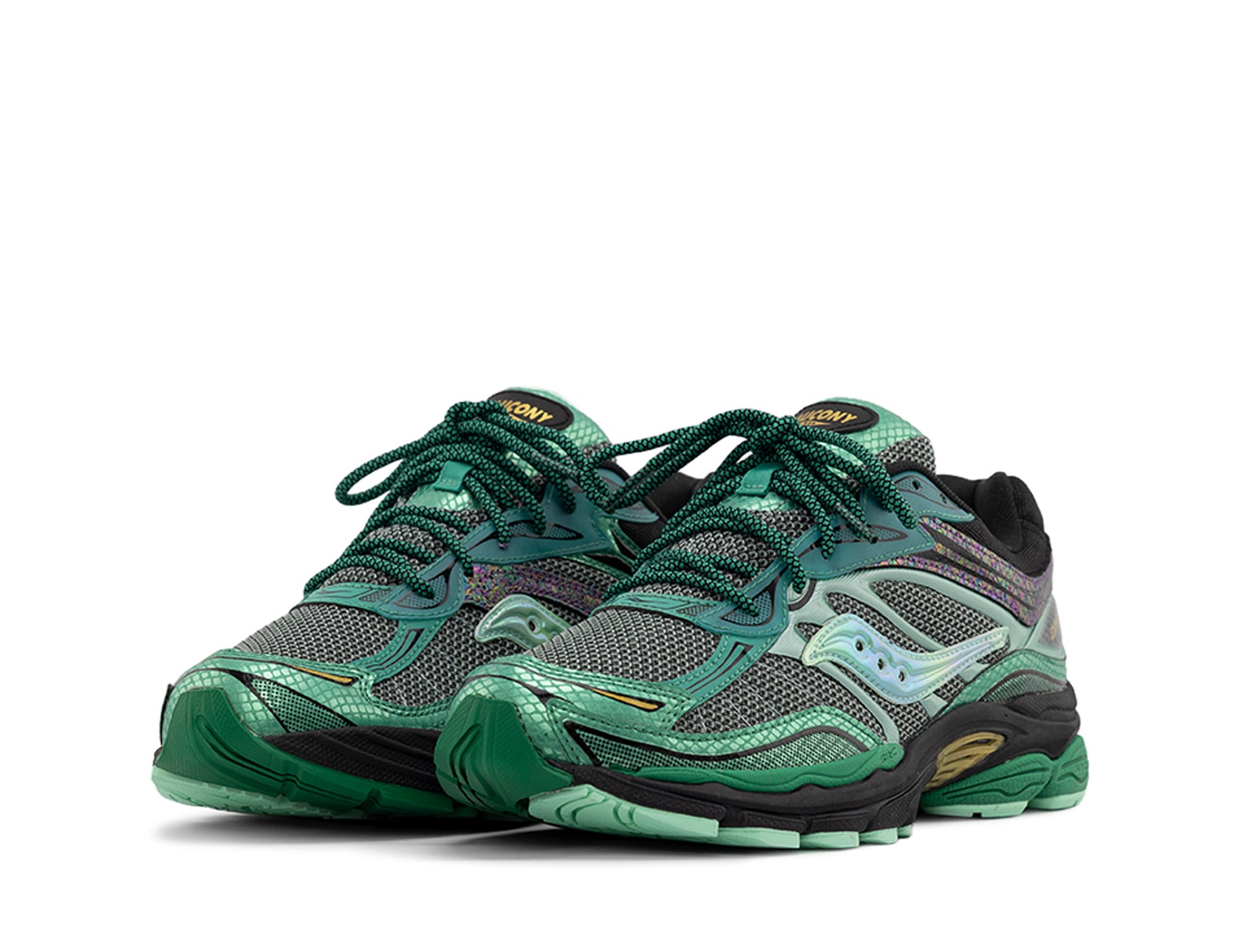 Saucony Progrid Omni 9 Glowaconstrictor Pack green glow