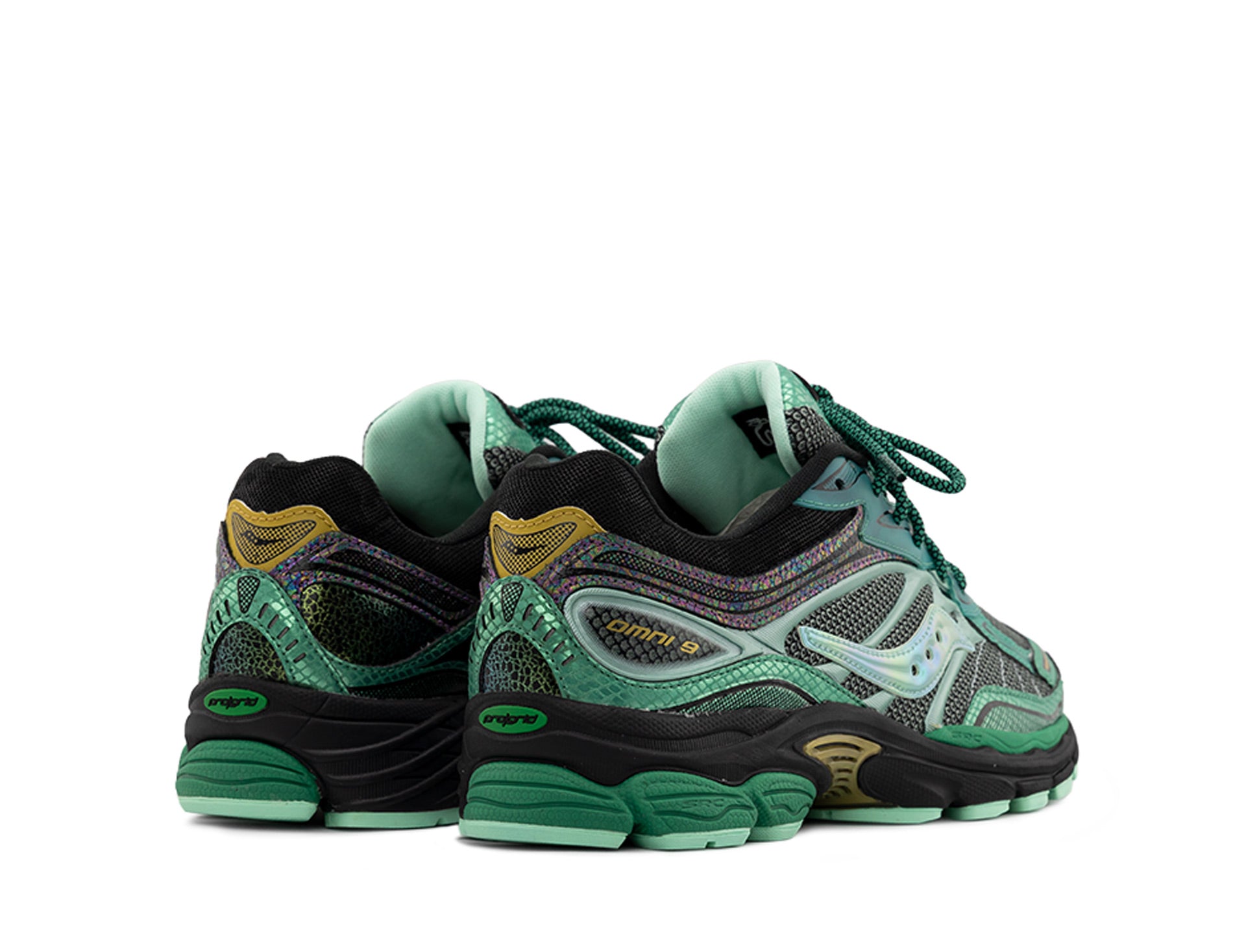 Saucony Progrid Omni 9 Glowaconstrictor Pack green glow