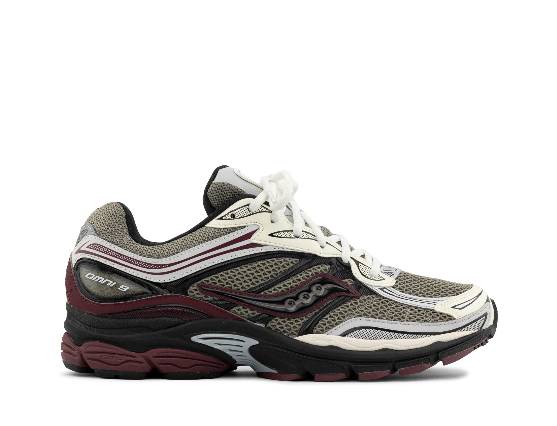 Saucony Progrid Omni 9 tan maroon