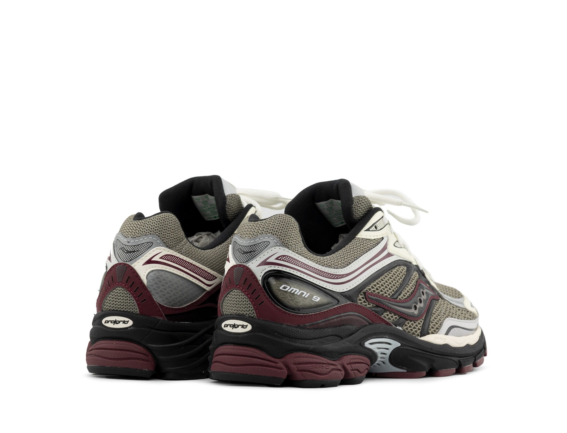 Saucony Progrid Omni 9 tan maroon