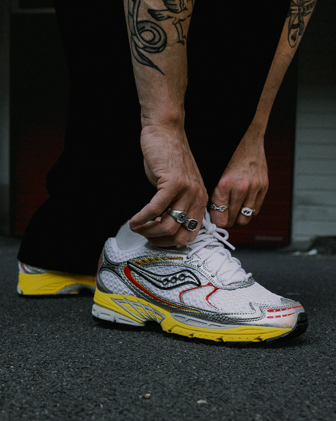 Saucony Progrid Ride 1 white buttercup