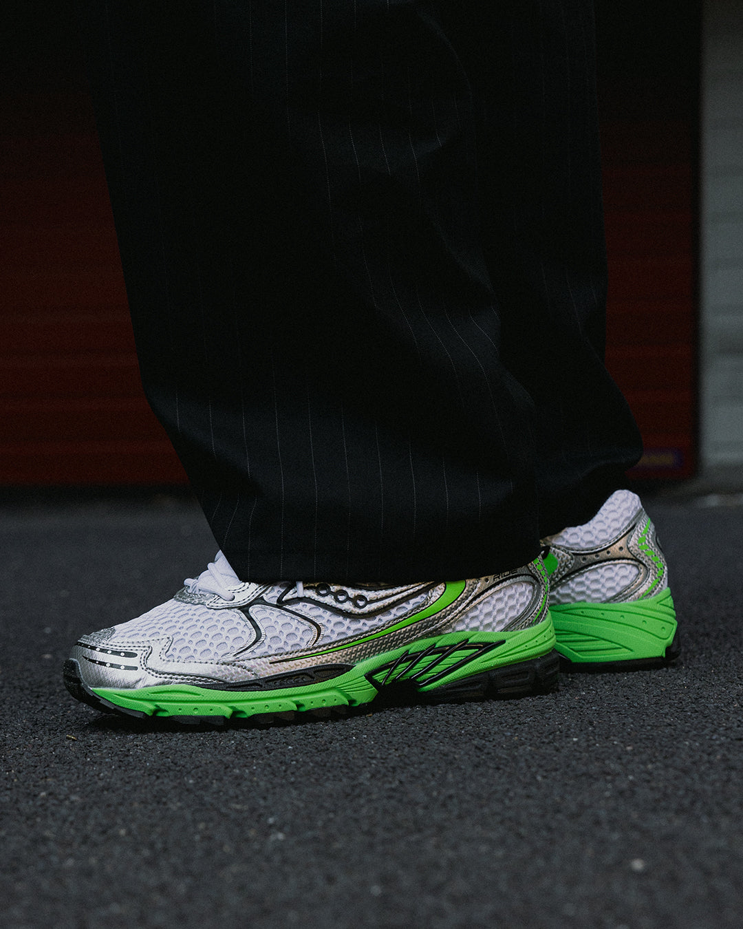 Saucony Progrid Ride 1 white slime