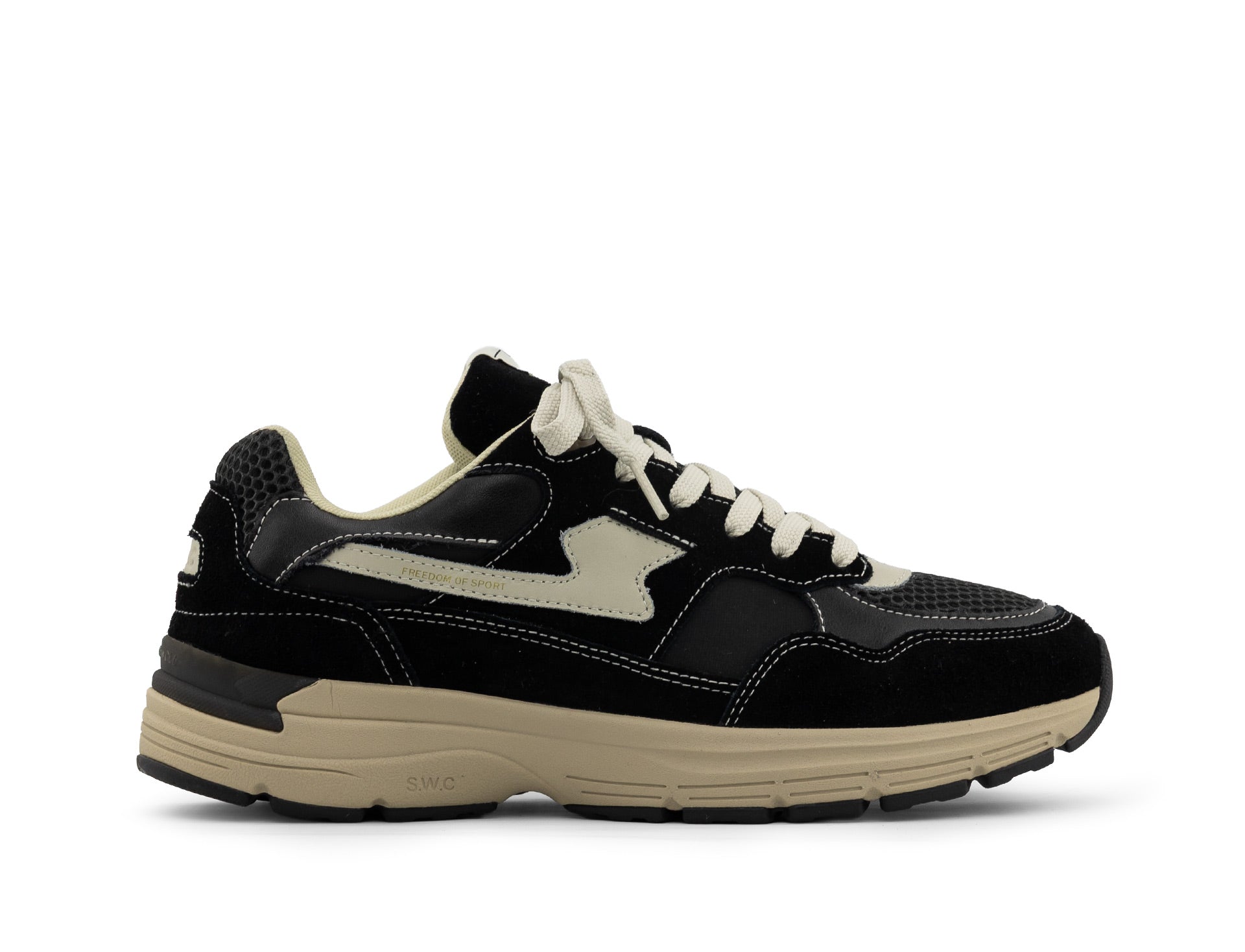 Stepney Workers Club Amiel S-Strike Suede Mix black II