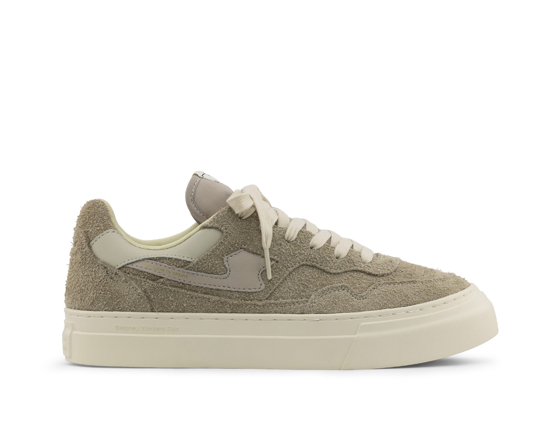 Stepney Workers Club Pearl S-Strike Raw Suede taupe