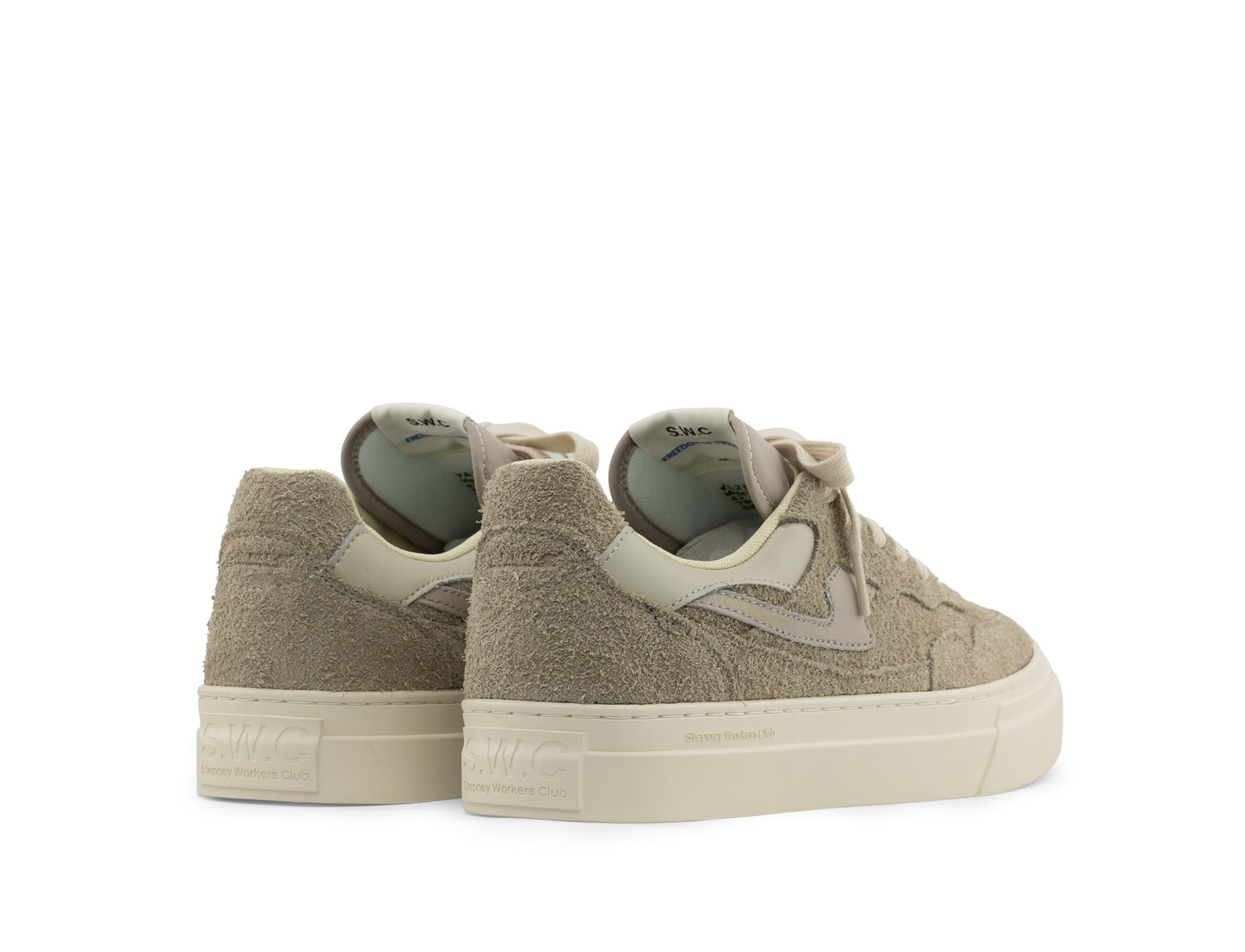 Stepney Workers Club Pearl S-Strike Raw Suede taupe