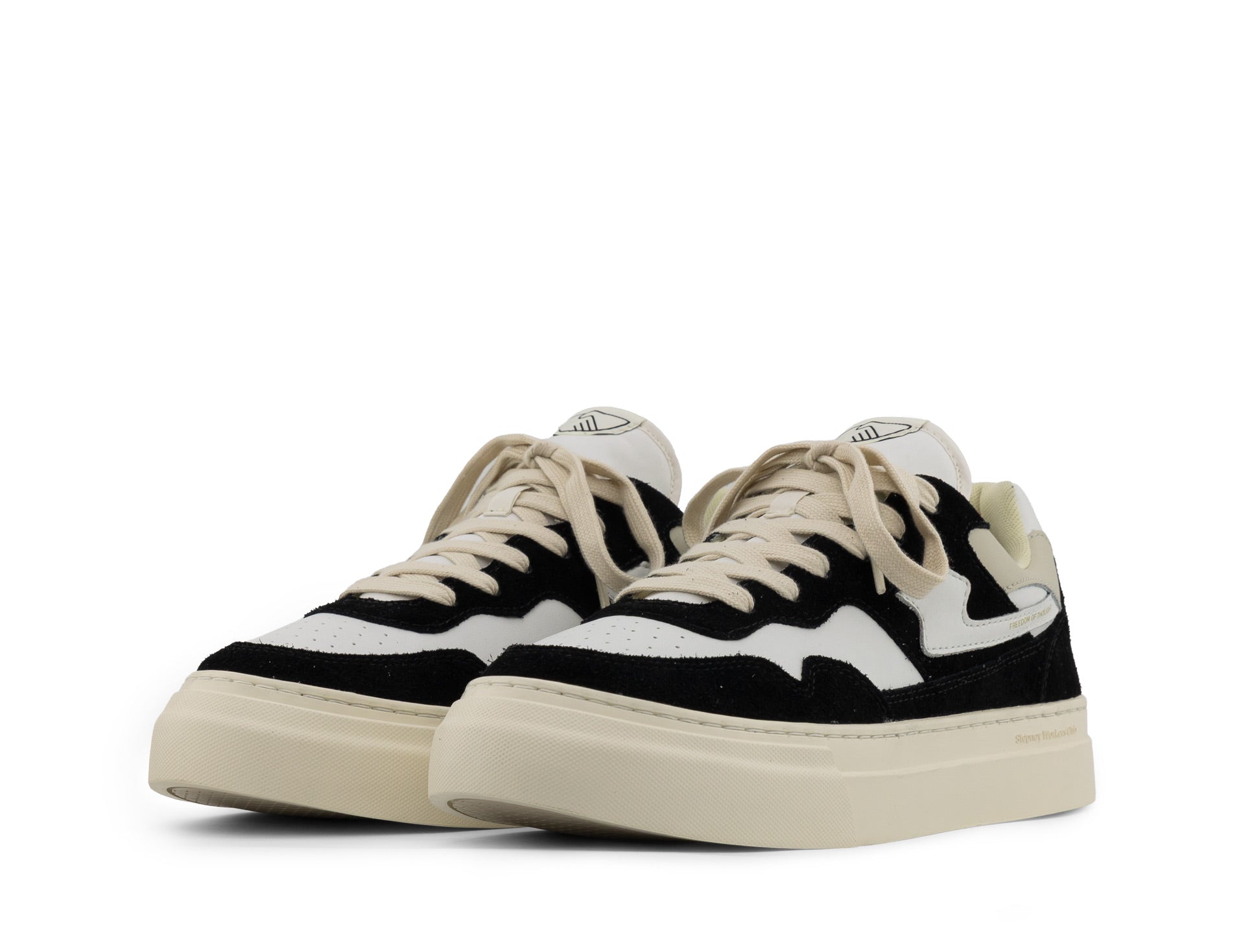 Stepney Workers Club Pearl S-Strike Leather black white