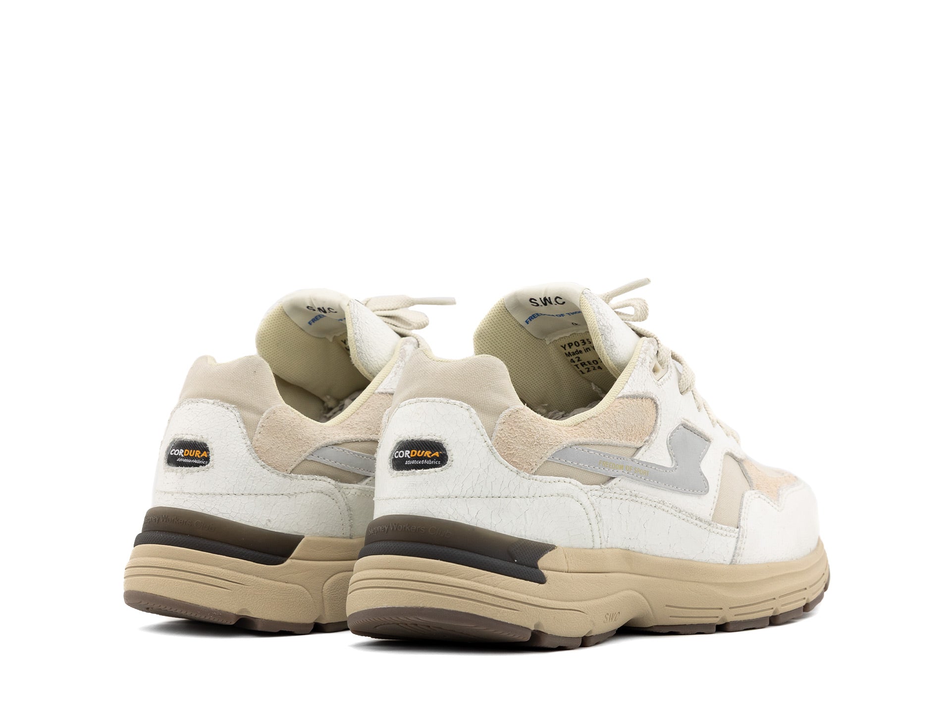 Stepneys Workers Club Amiel S-Strike Geo-Merged cordura white