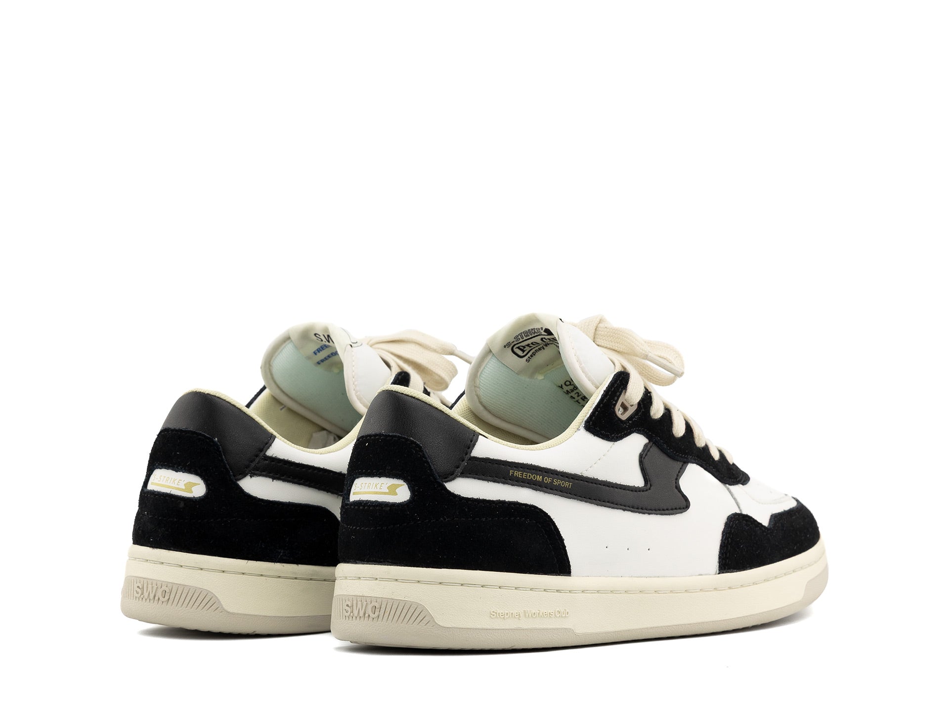 Stepneys Workers Club Pro Cup 01 S-Strike Leather Suede white black