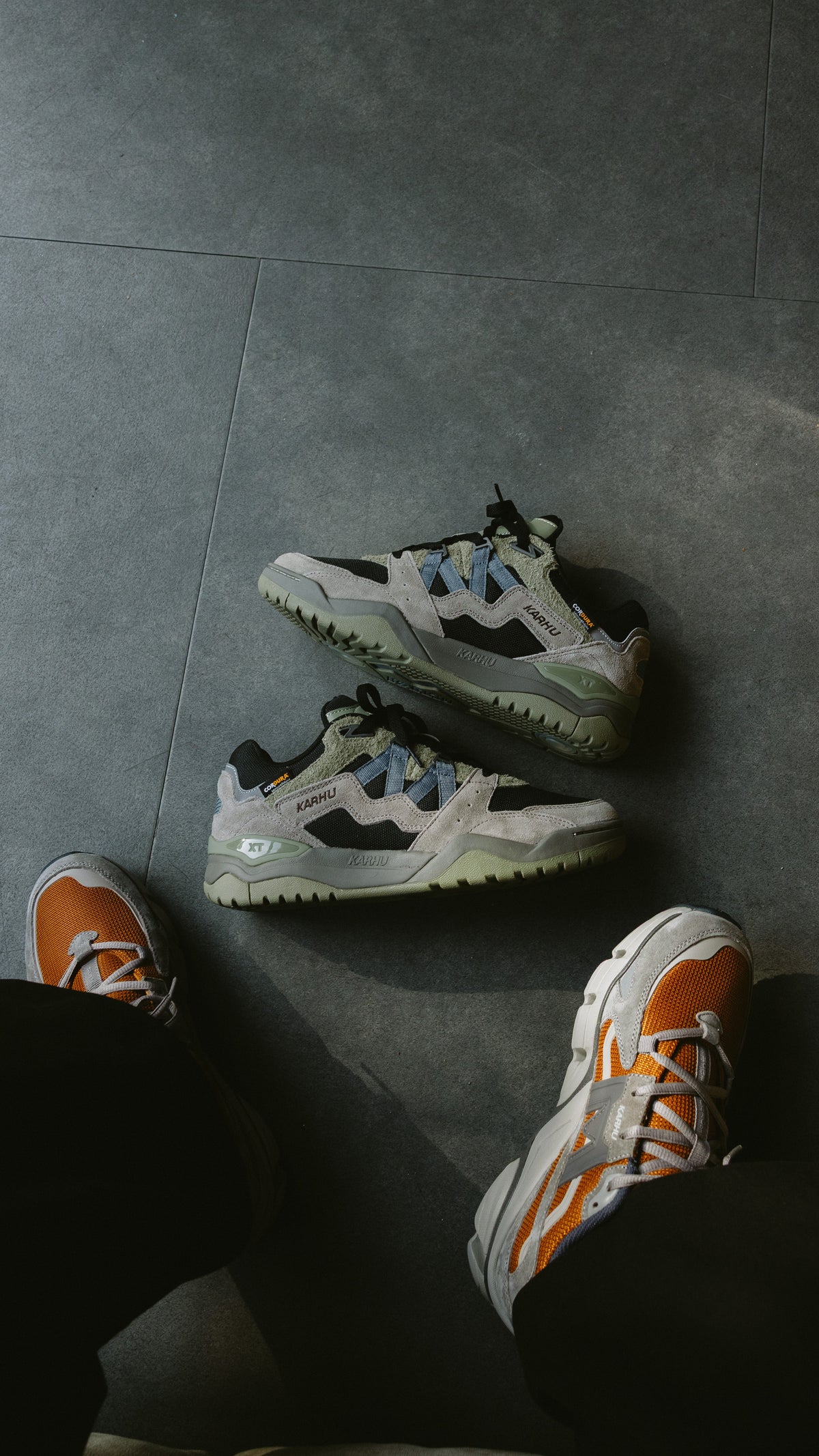 Karhu Fusion XT hematite gray shingles