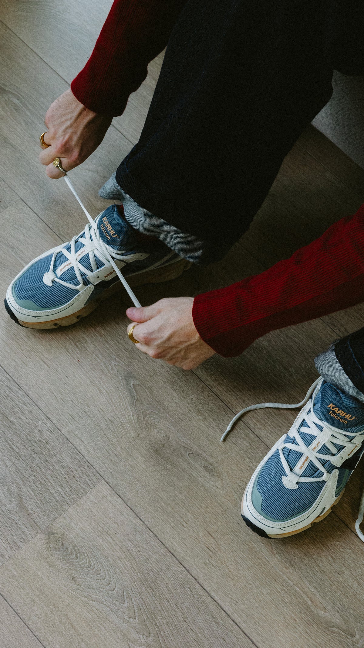 Karhu Super Fulcrum icicle blue mirage