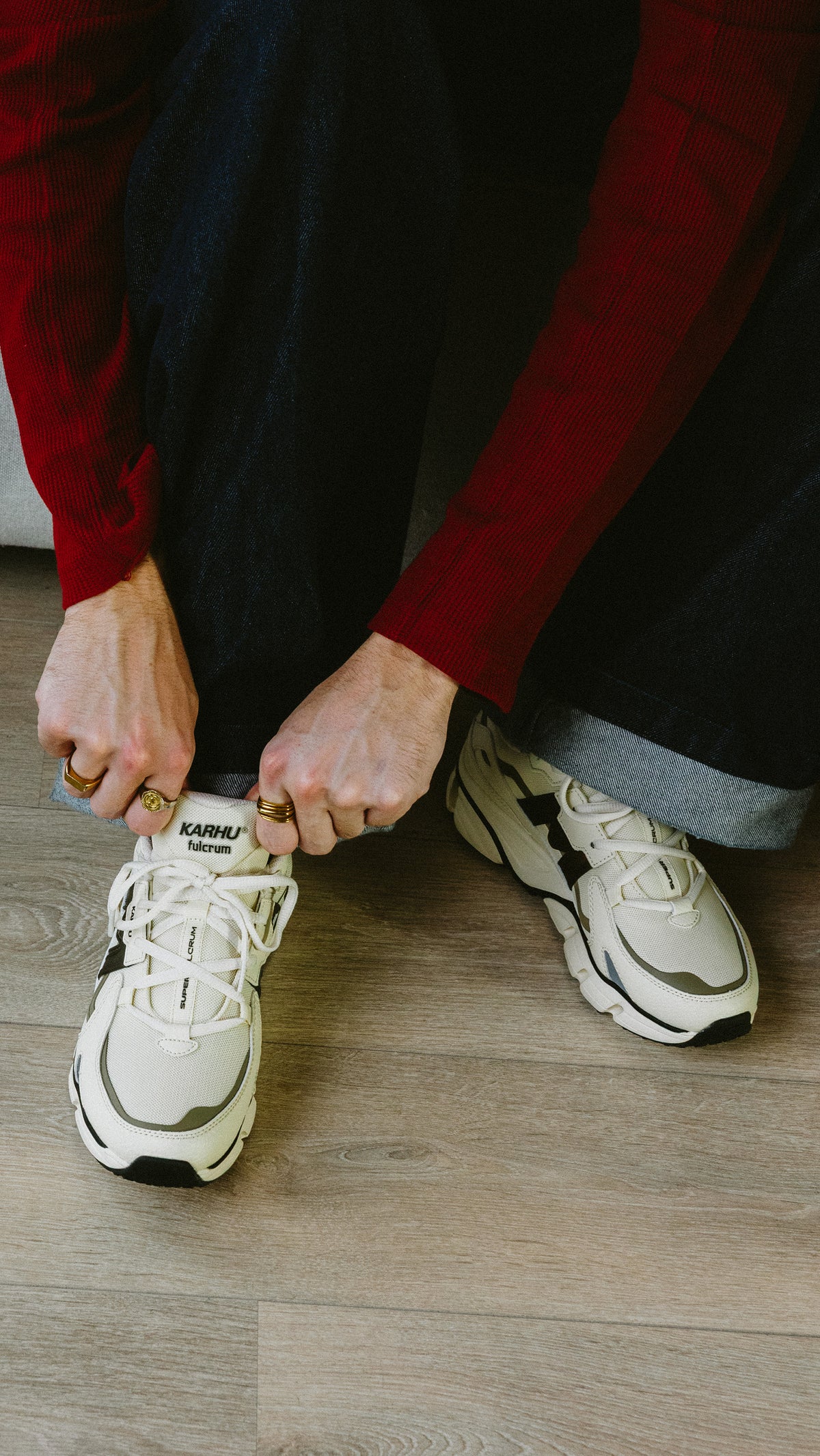 Karhu Super Fulcrum vanilla ice black