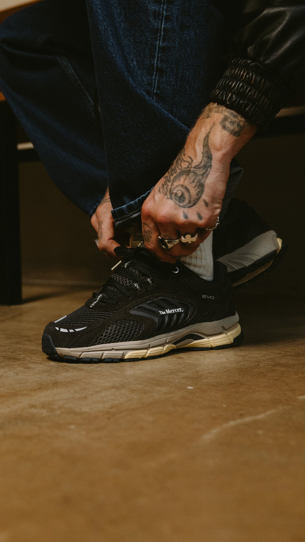 Mercer The Re-Run EVO Nubuck brown