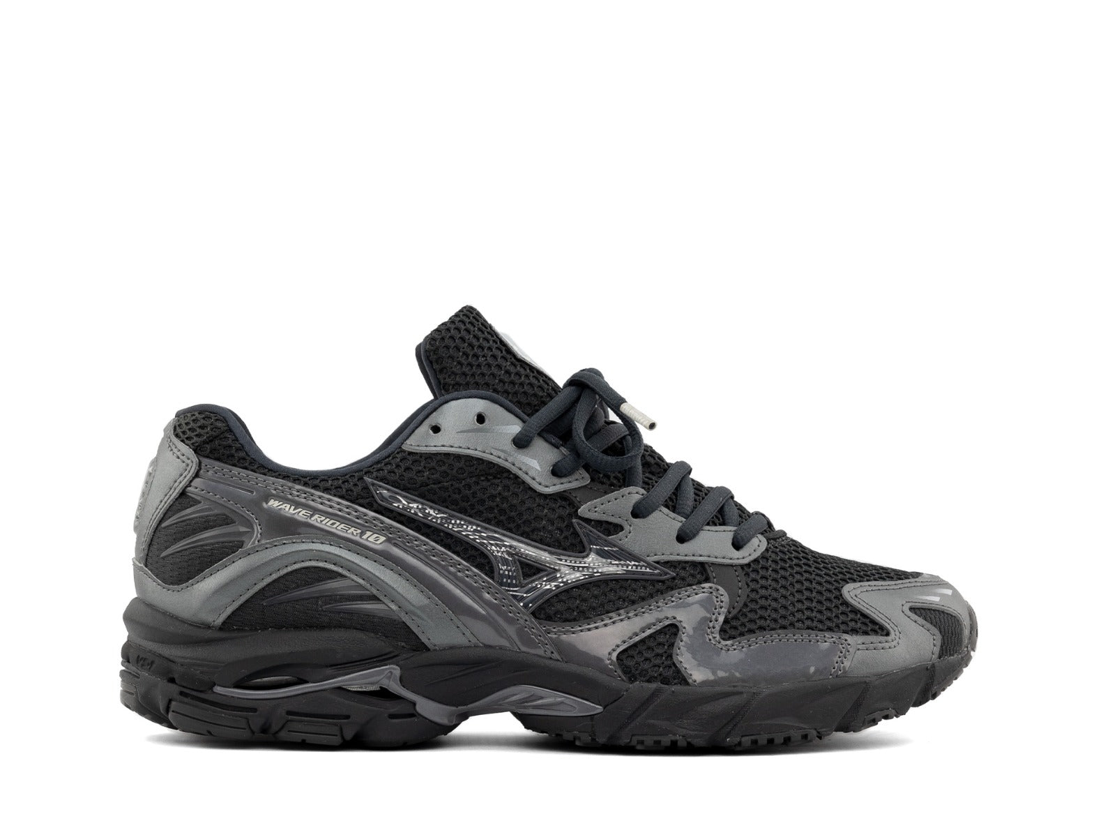 Mizuno Wave Rider 10 Sport ‘Y2K’ Pack black sand black sand metallic gray