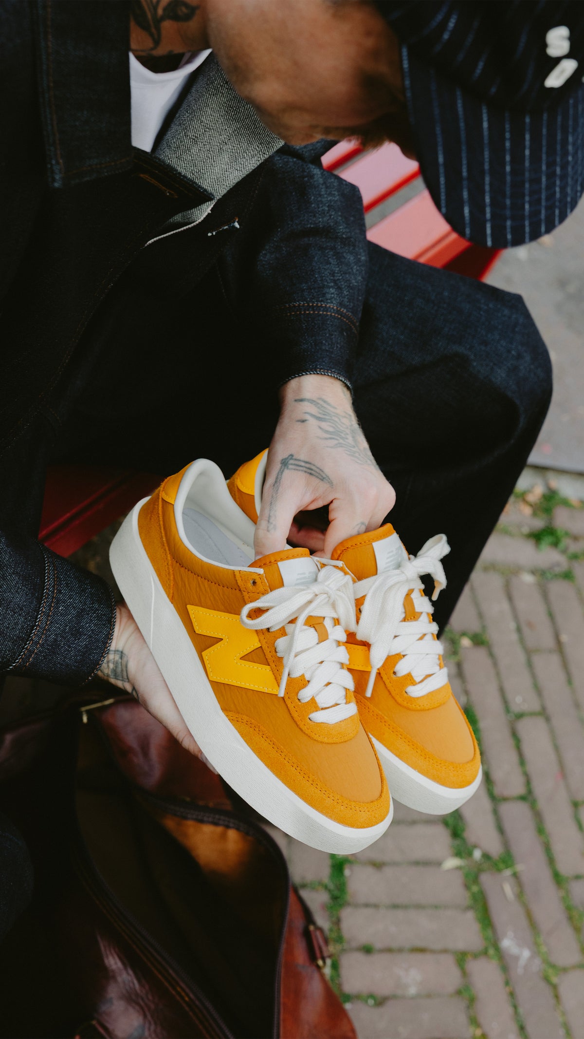 New Balance 750 cider satsuma orange