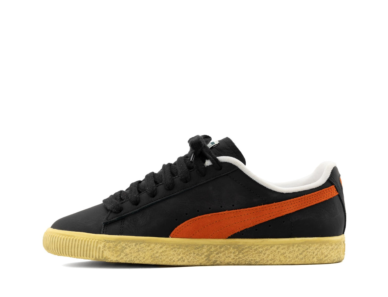 Puma Clyde Vintage puma black rickie orange 2