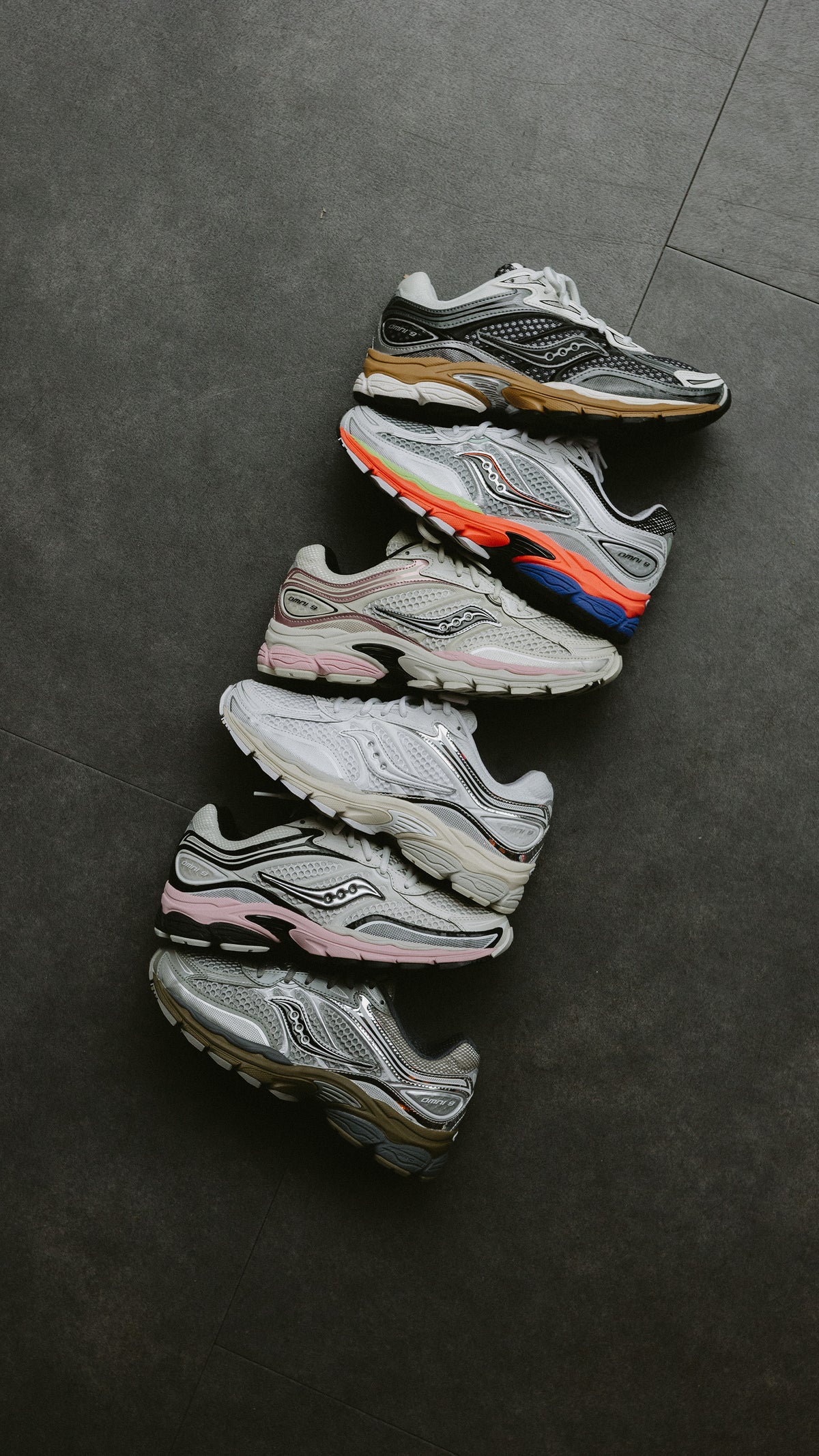 Saucony Progrid Omni 9 white vizired