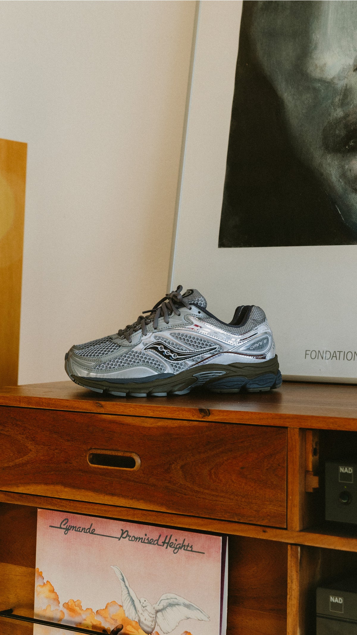 Saucony Progrid Omni 9 debonair silver
