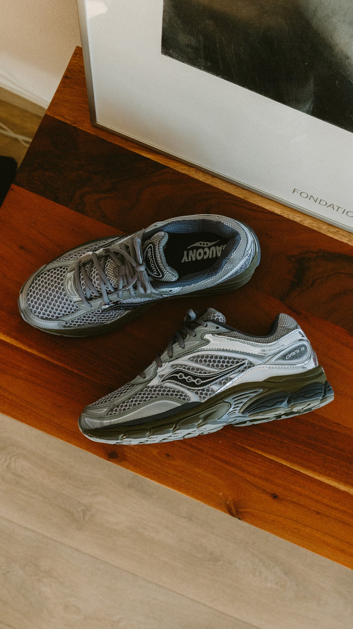 Saucony Progrid Omni 9 debonair silver