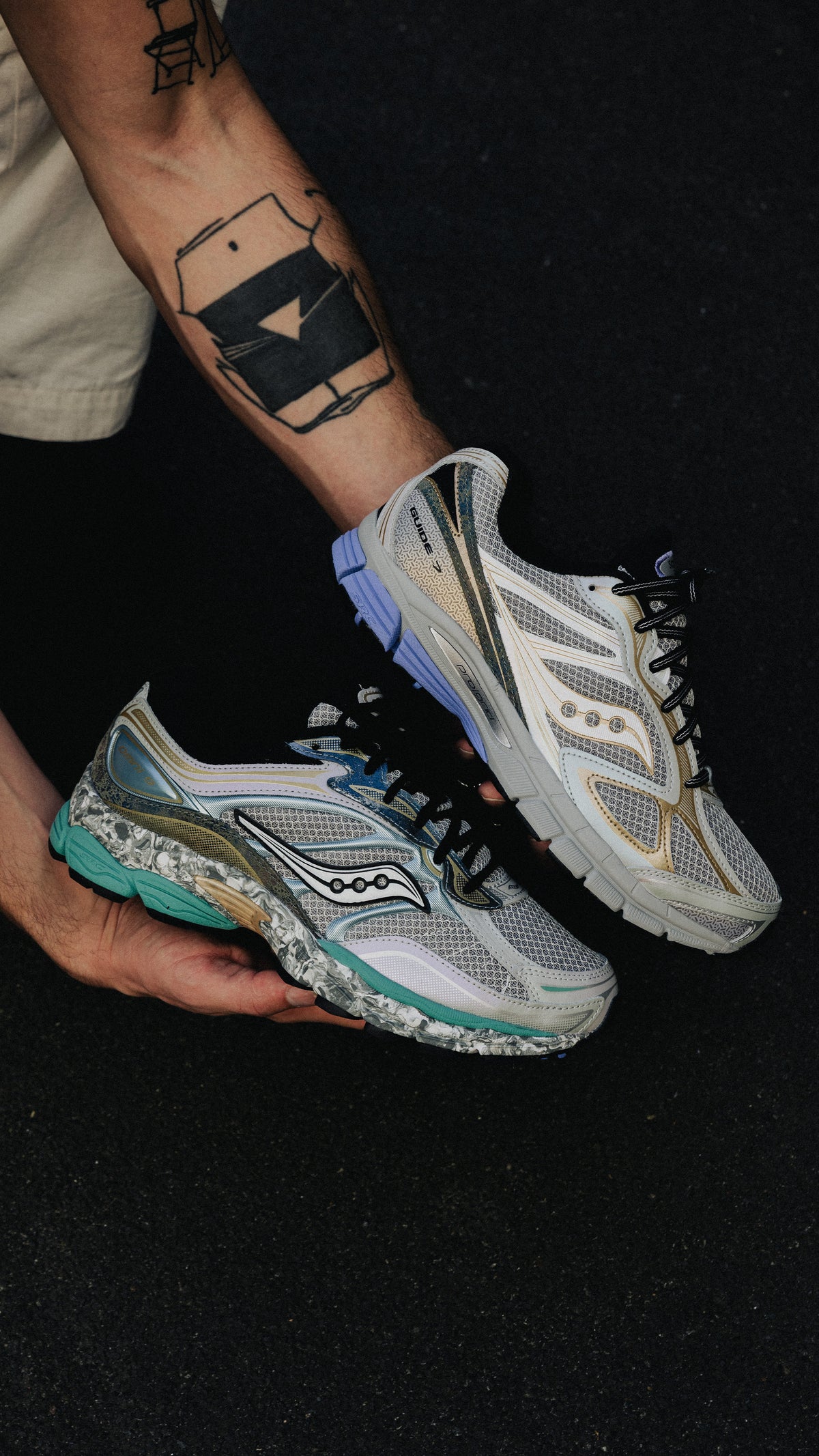 Saucony Progrid Guide 7 owl aureate