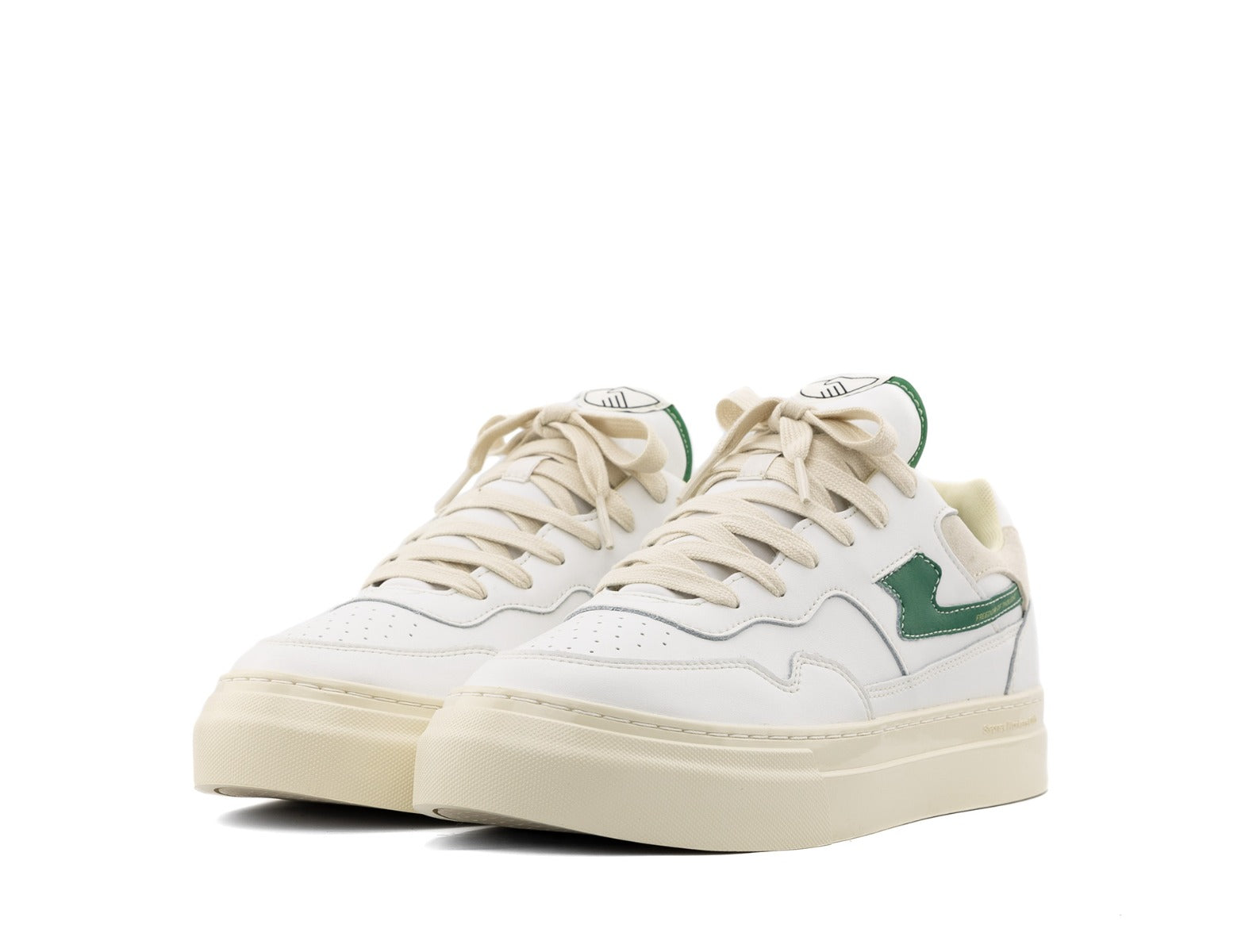 Stepney Workers Club Pearl S-Strike Leather white green