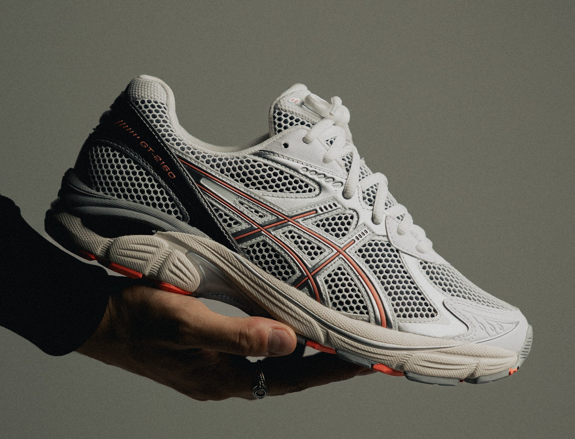 Asics GT-2160 white sun coral