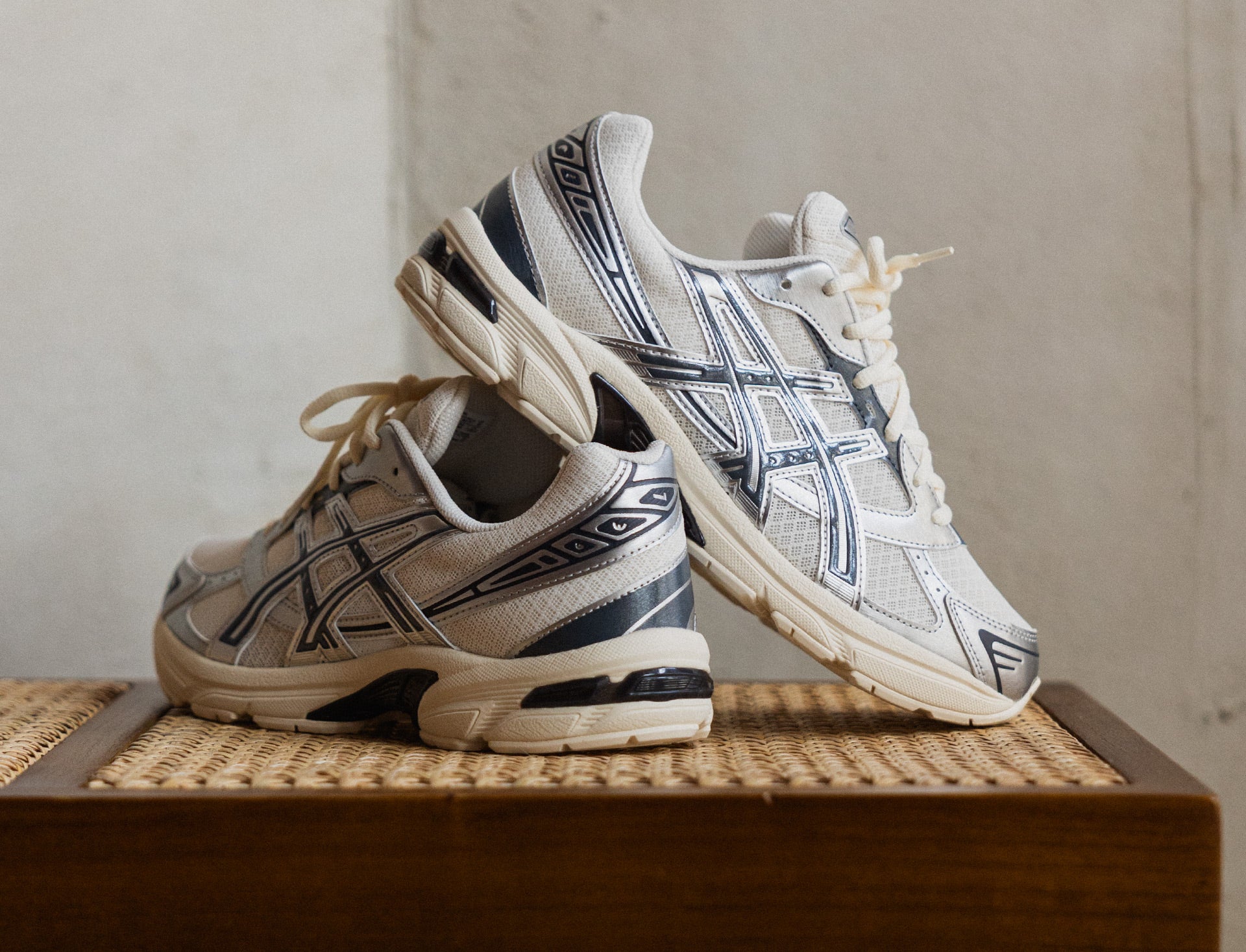 Asics Gel-1130 cream carrier grey