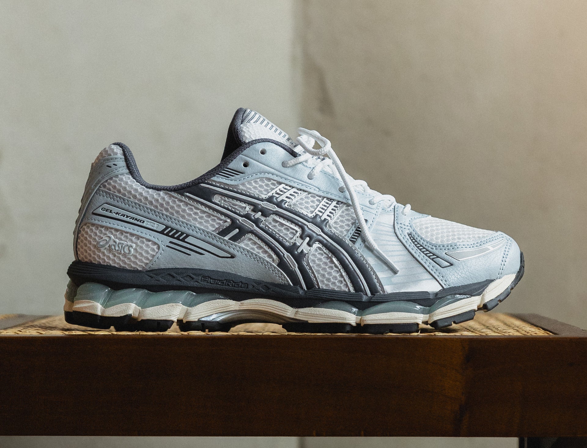 Asics Gel-Kayano 12.1 white carrier grey
